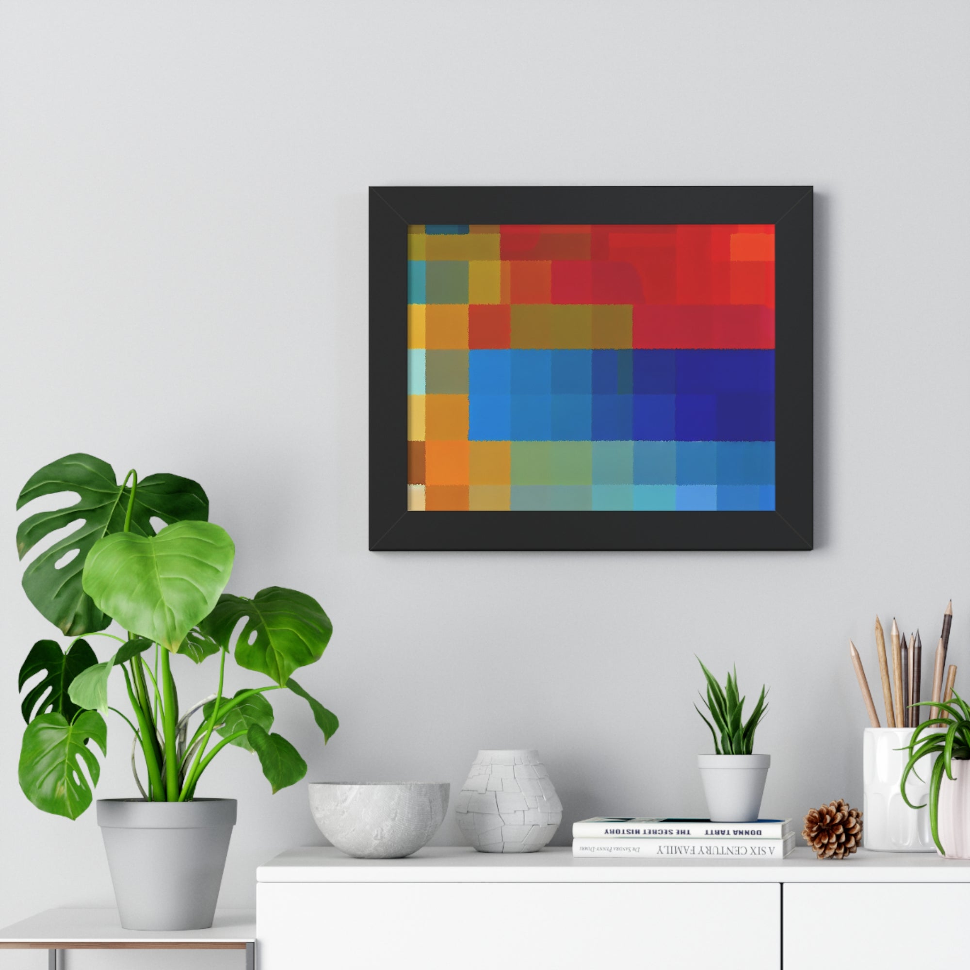 Rhythm of Color | Framed Print