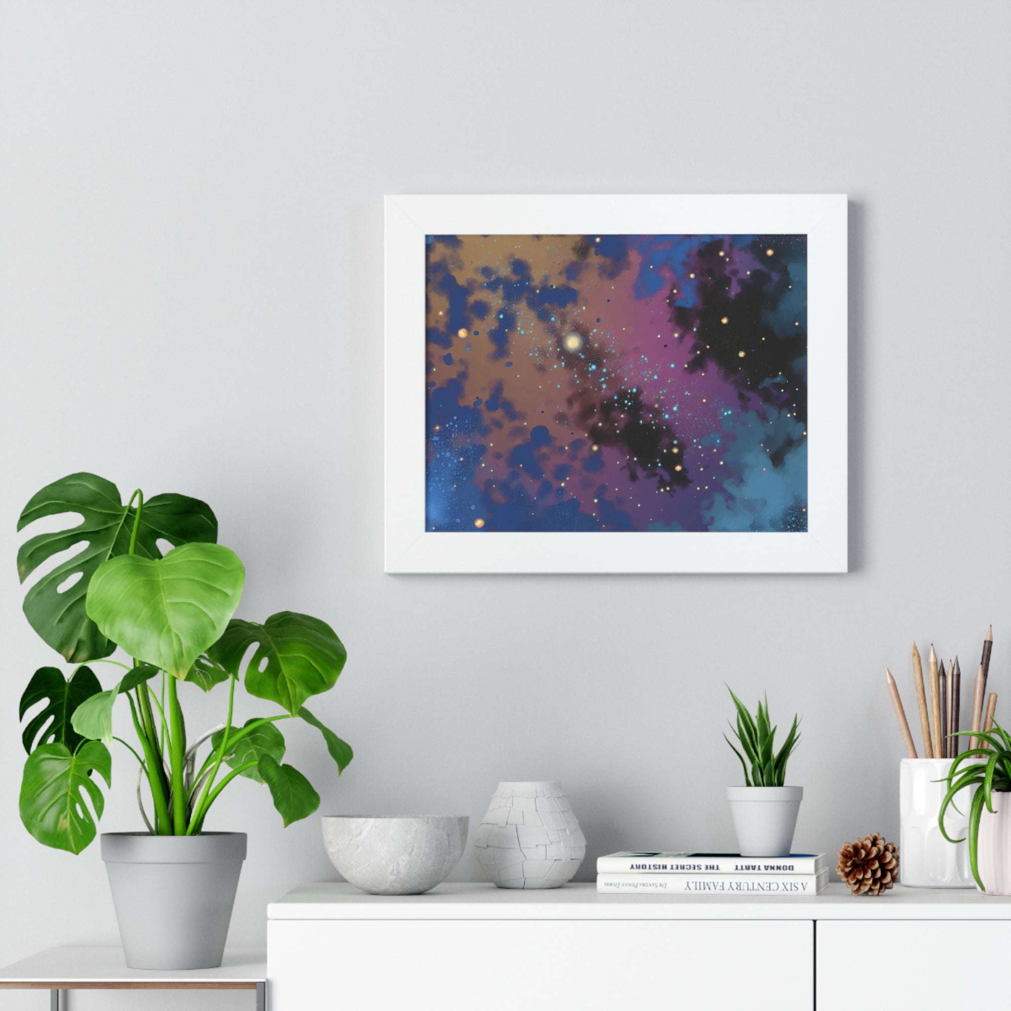 Galactic Whispers and Dreams | Framed Print