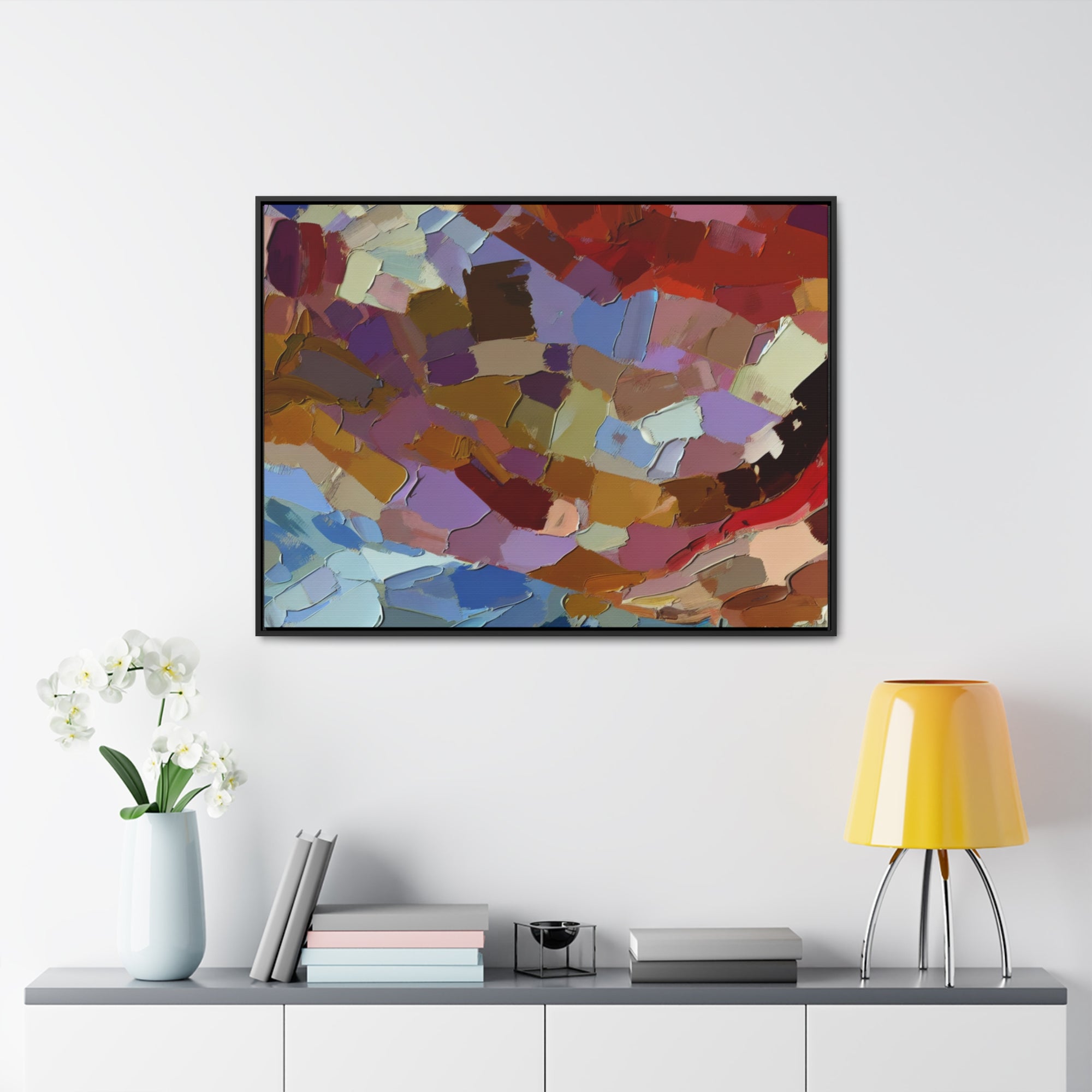 Whispers of Color | Framed Canvas