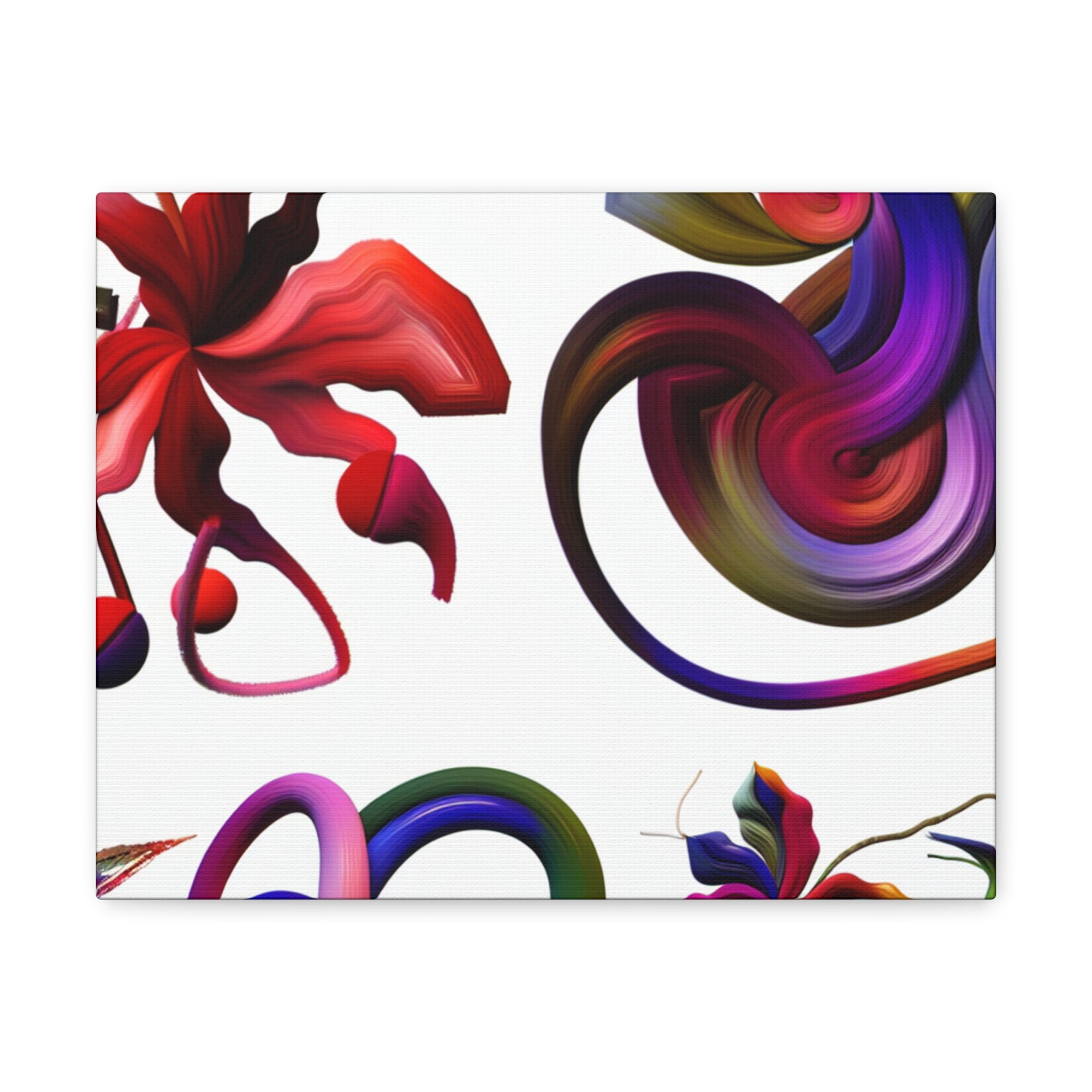 Botanical Whirl and Bloom | Canvas