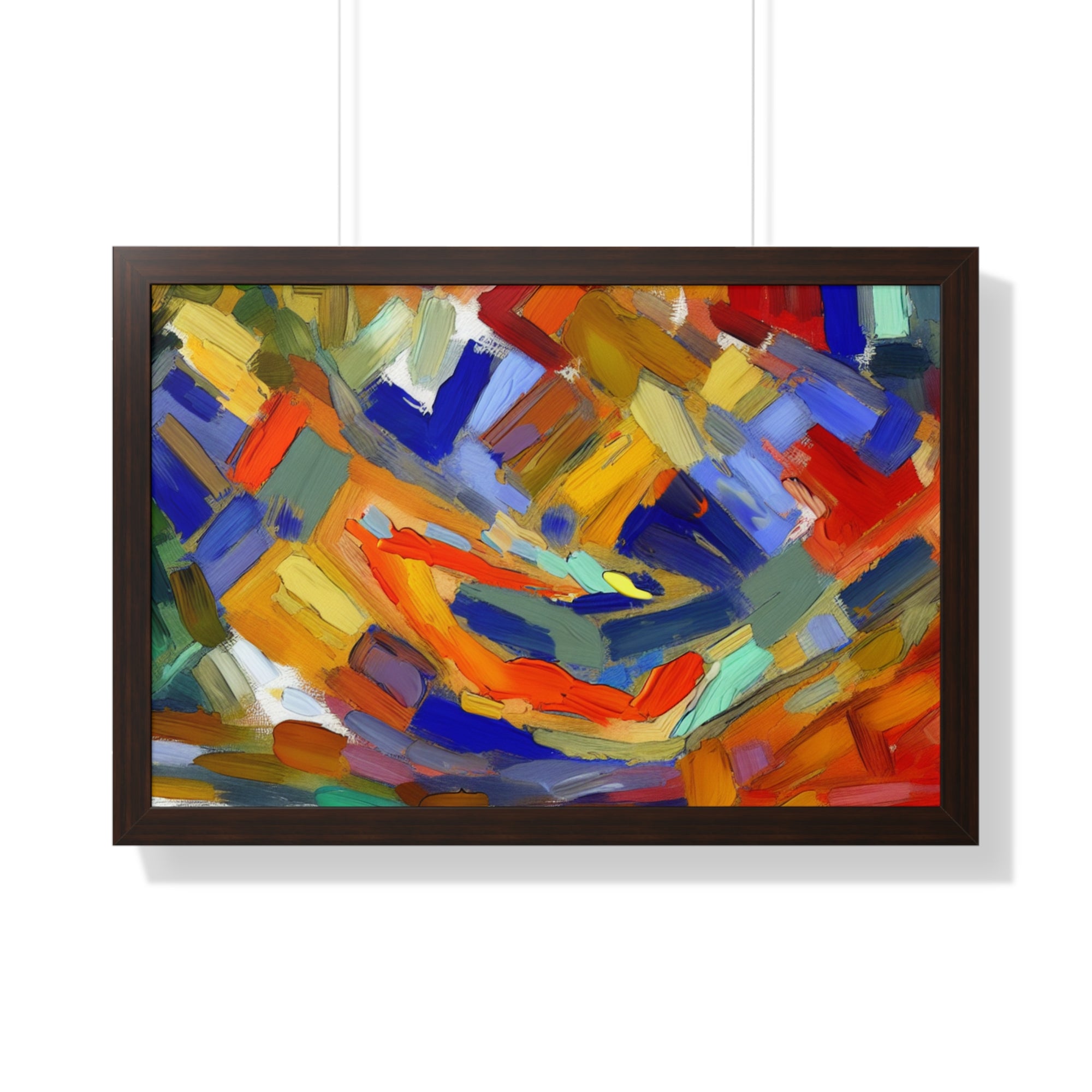 Kaleidoscopic Whirlwind | Framed Print