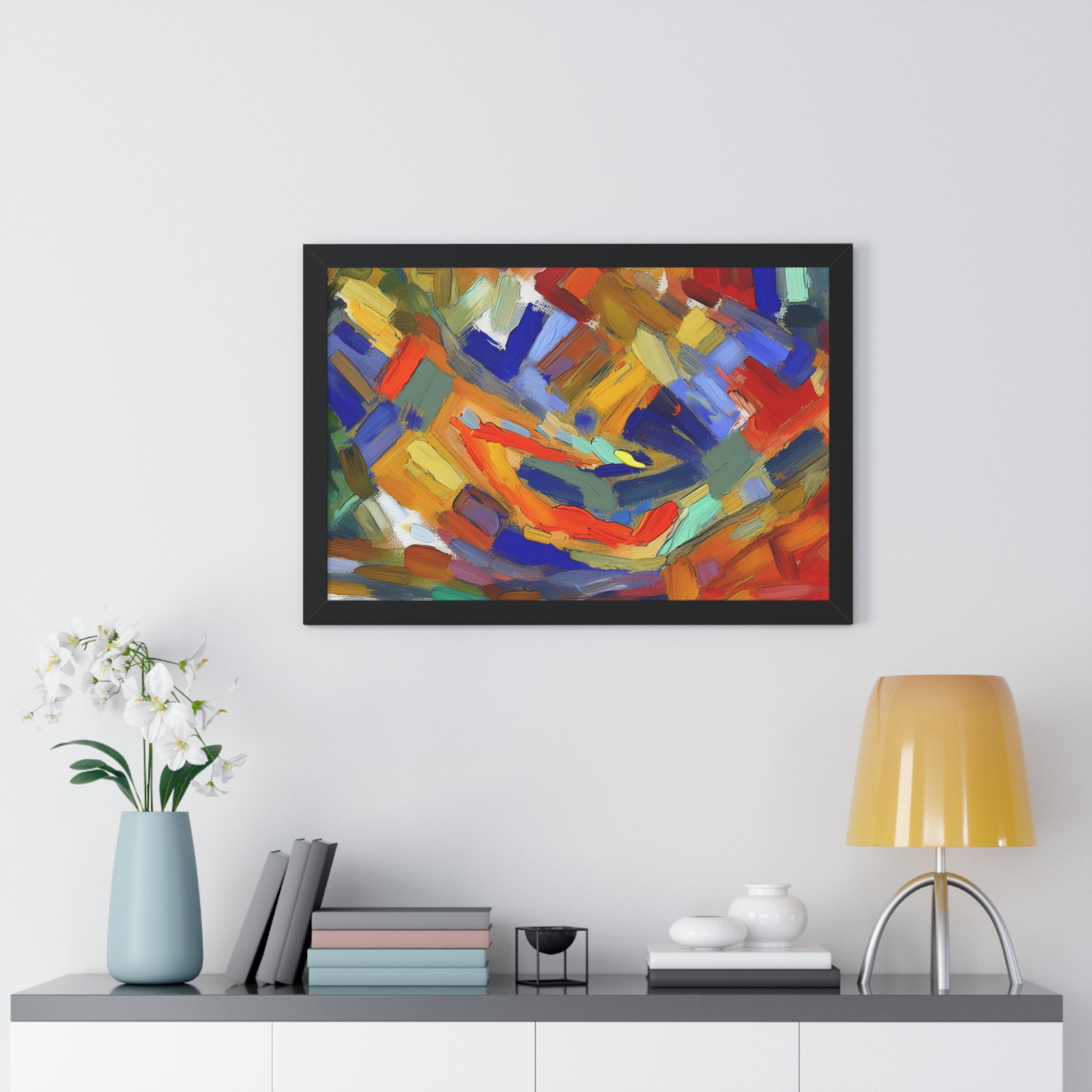 Kaleidoscopic Whirlwind | Framed Print