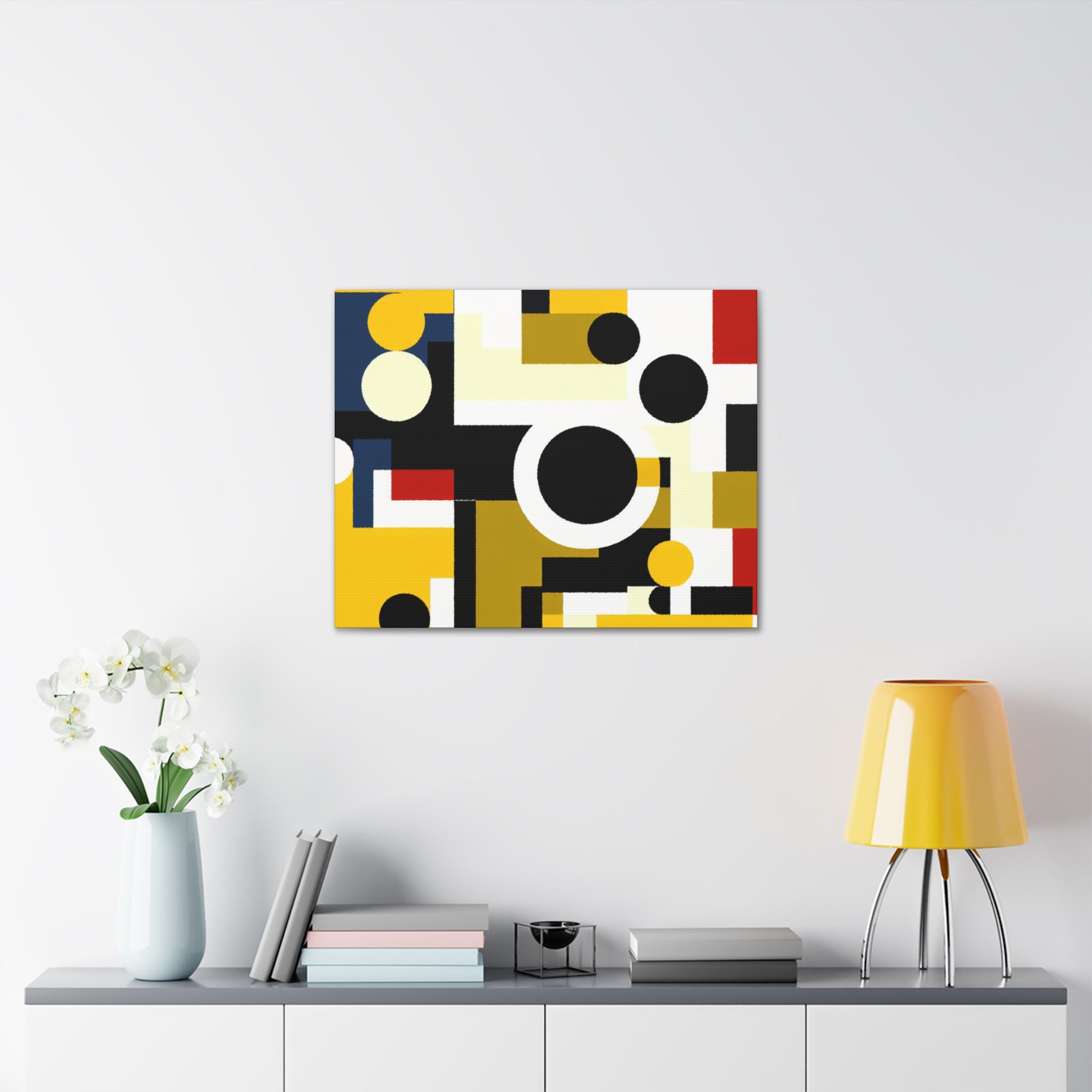 Energized Geometric Harmony | Canvas