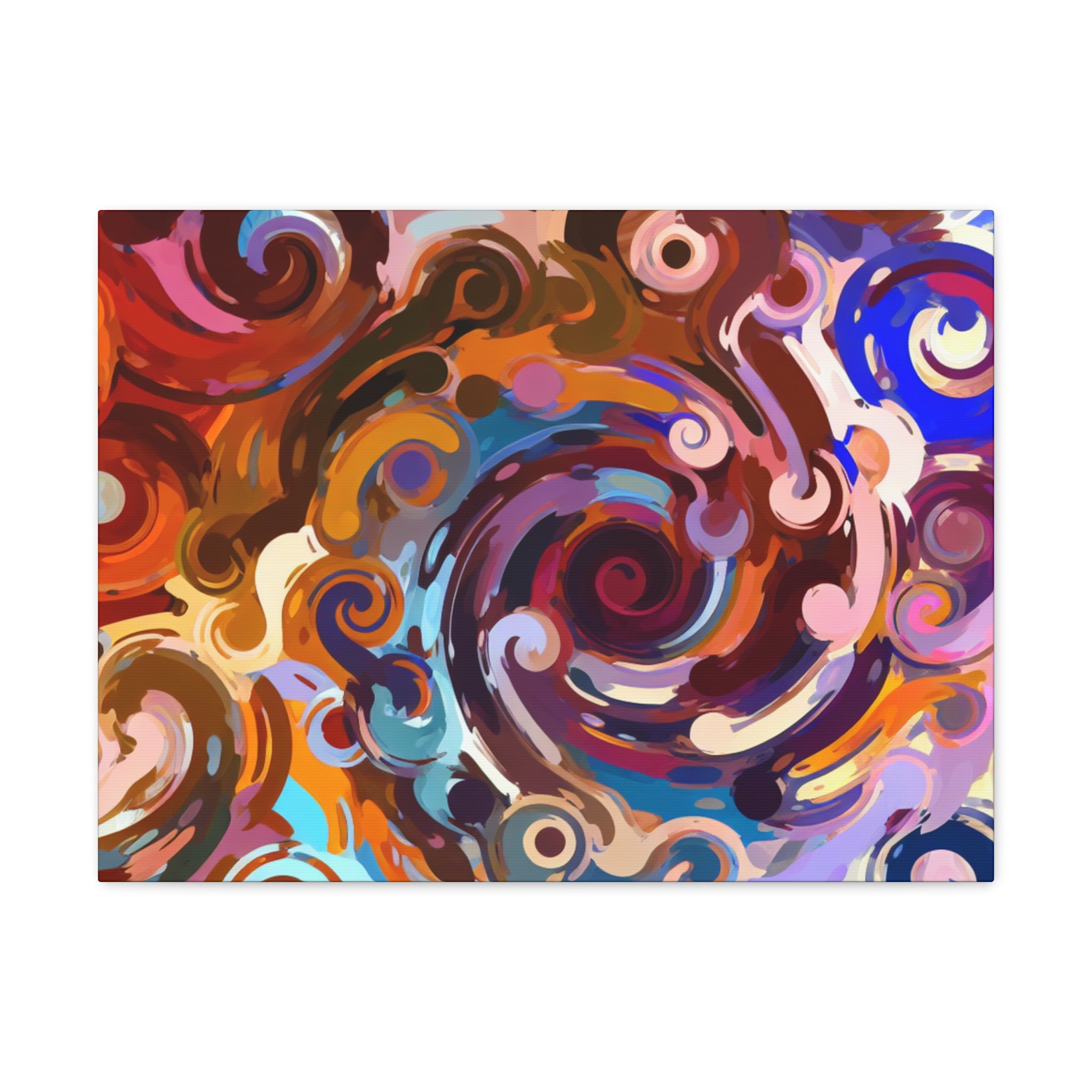 Elysian Whirls and Splashes | Canvas