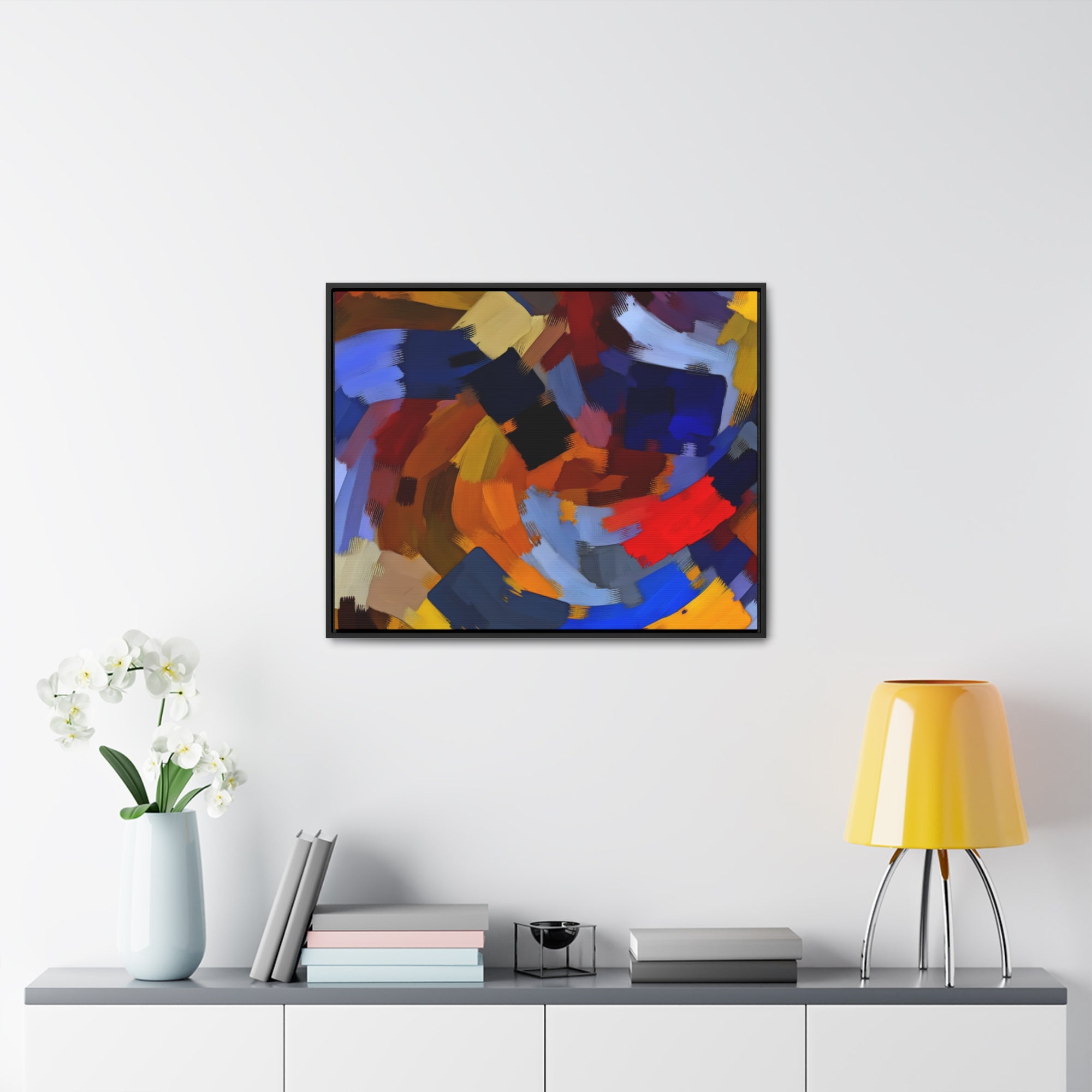 Kaleidoscope of Feelings | Framed Canvas