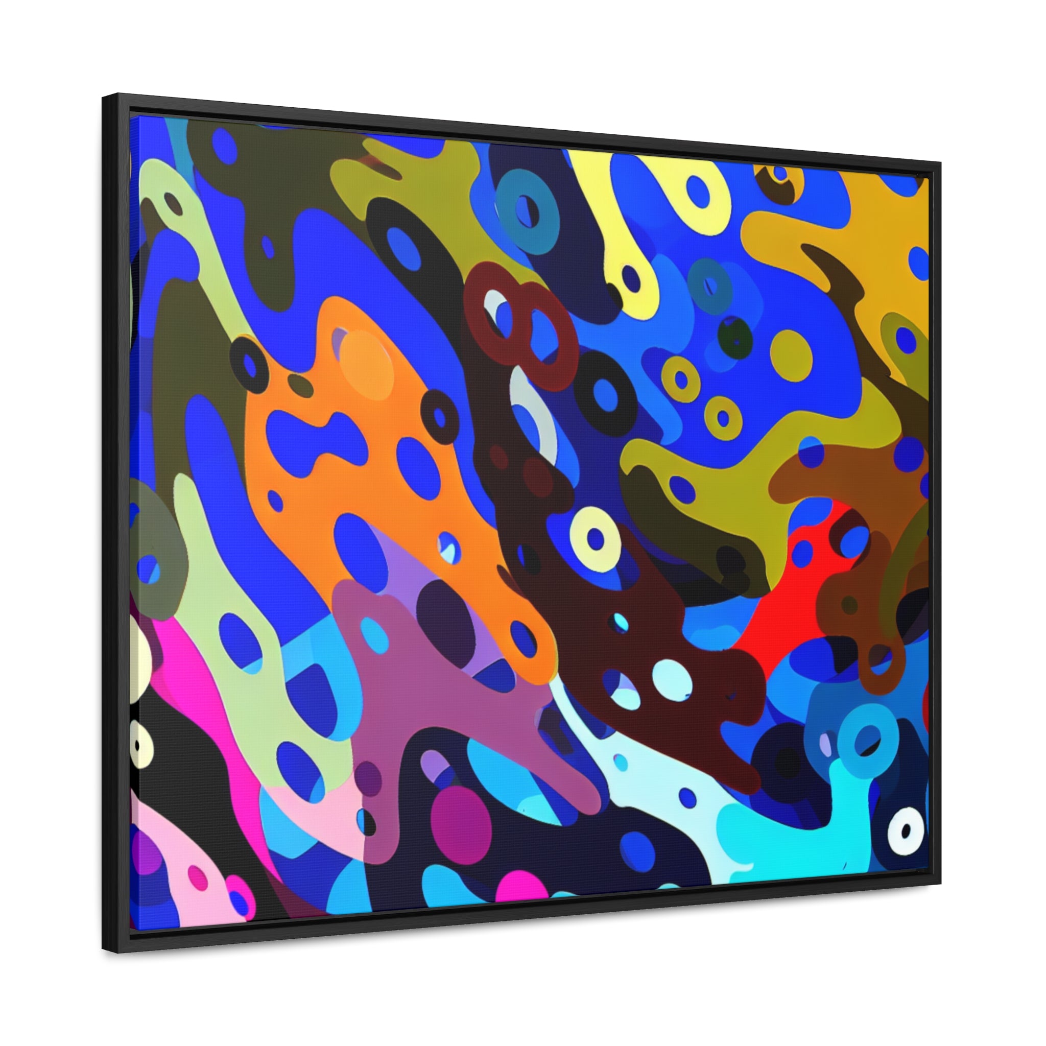 Anime Symphony in Color | Framed Canvas