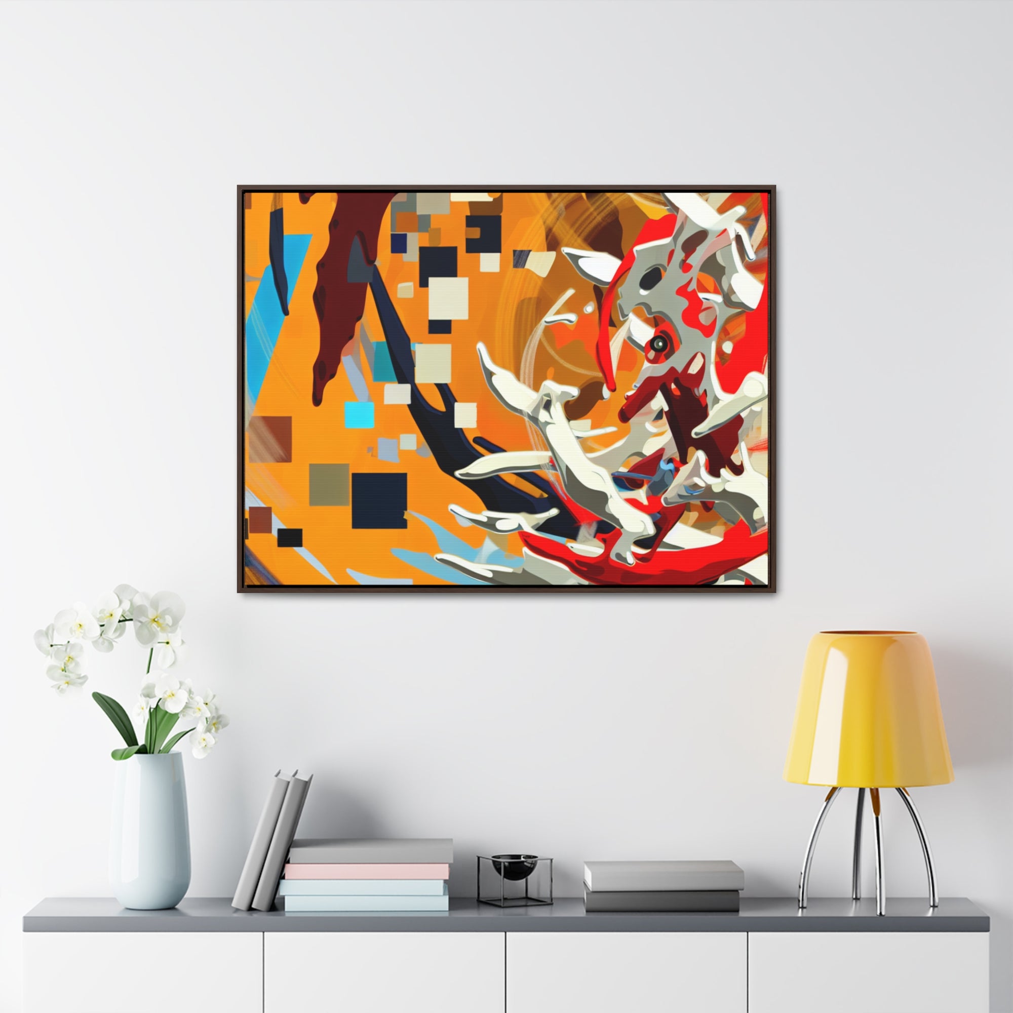 Fractured Fantasies | Framed Canvas