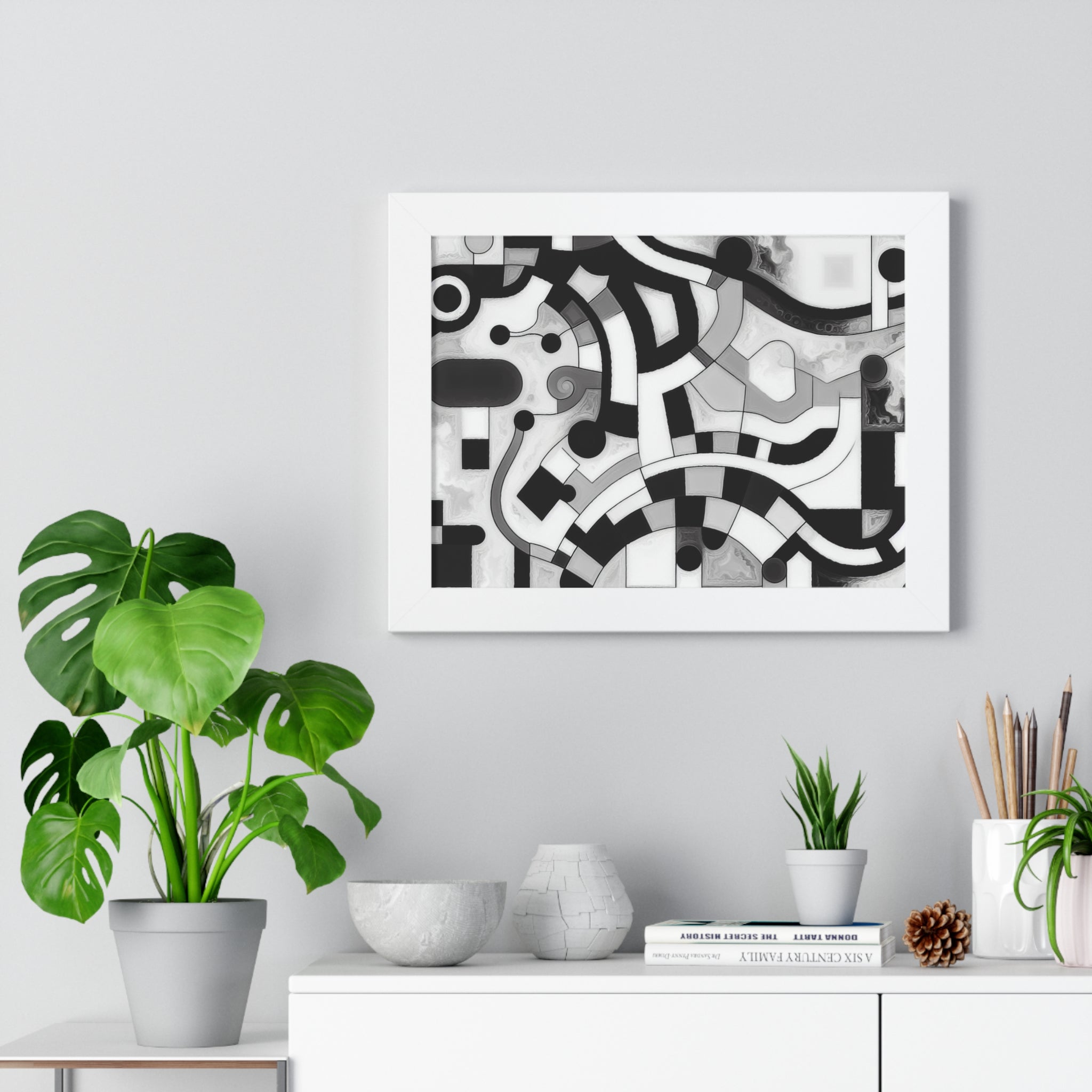 Rhythm of Shadows | Framed Print