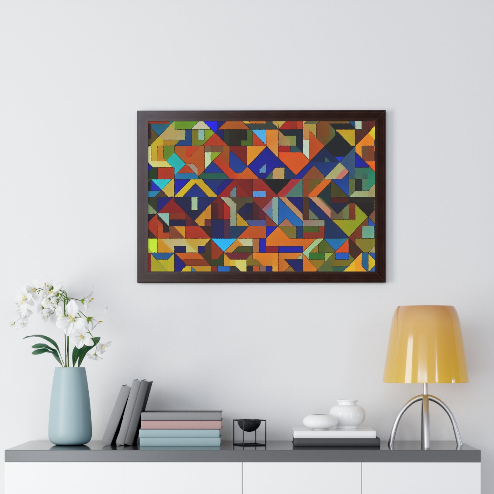 Kaleidoscope of Motion | Framed Print