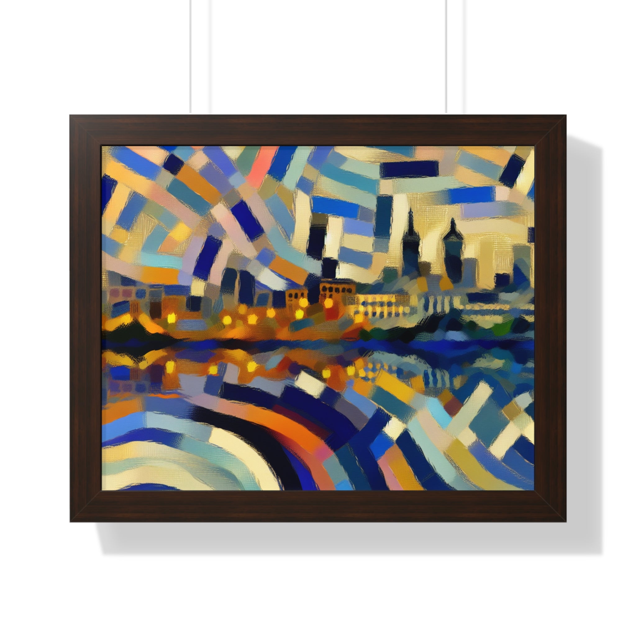 Urban Mirage and Flow | Framed Print