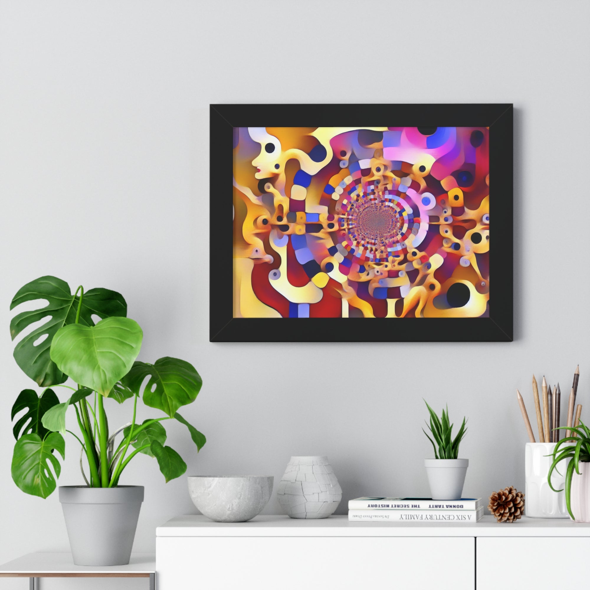 Whispers of Color Dreams | Framed Print