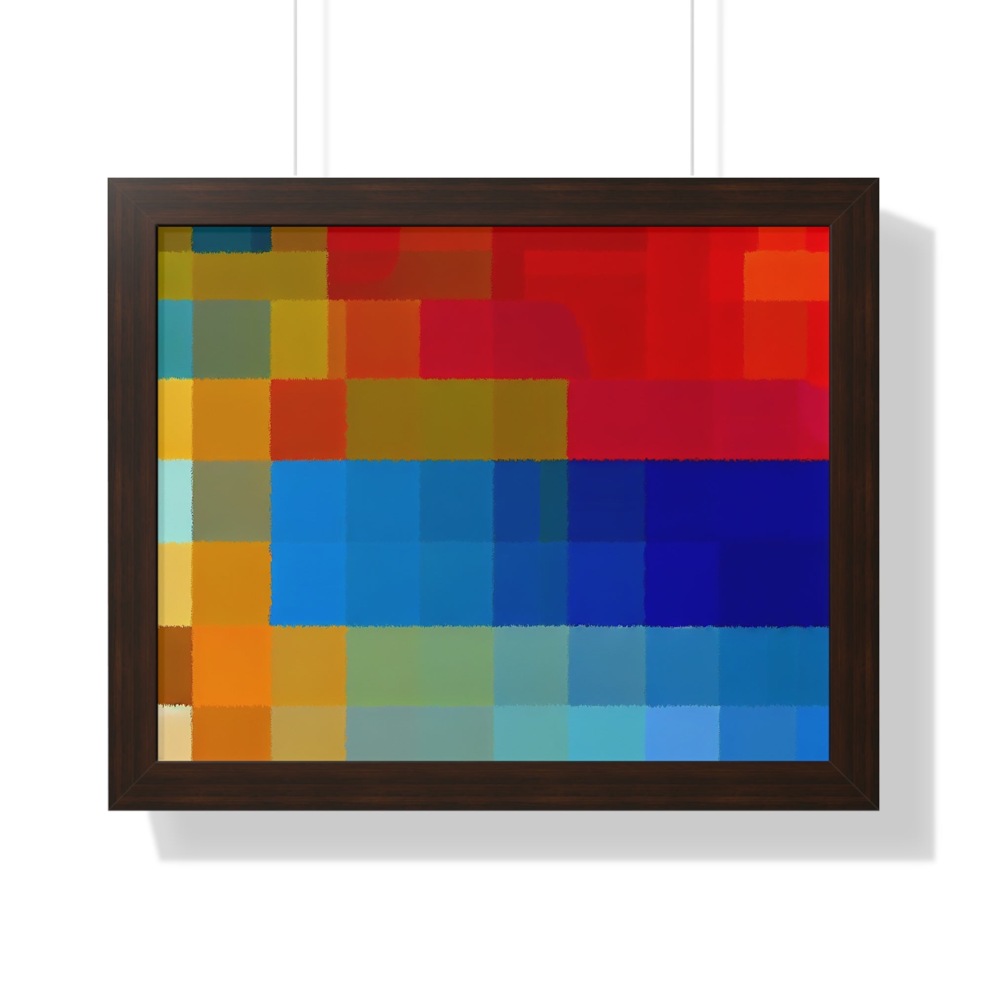 Rhythm of Color | Framed Print