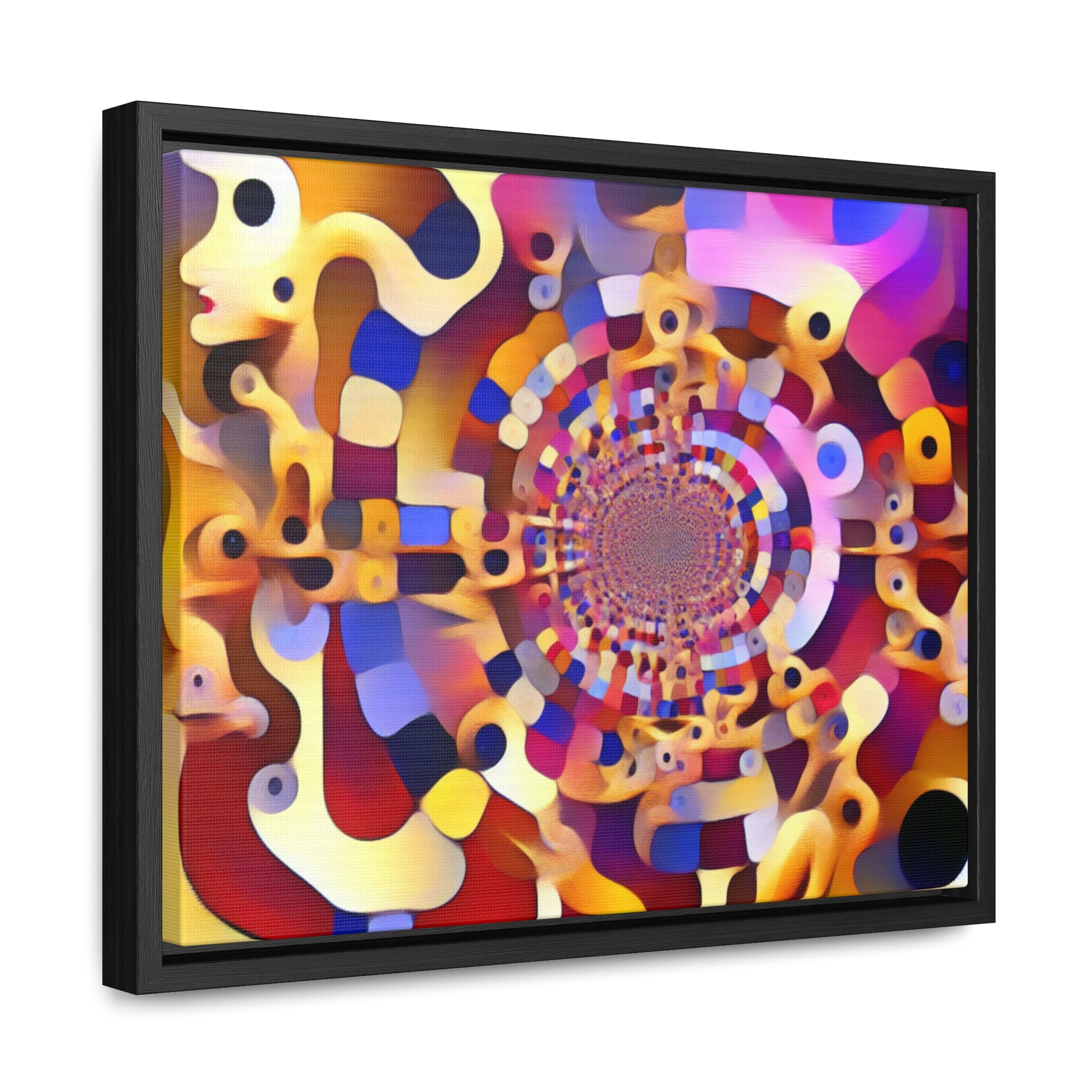 Whispers of Color Dreams | Framed Canvas