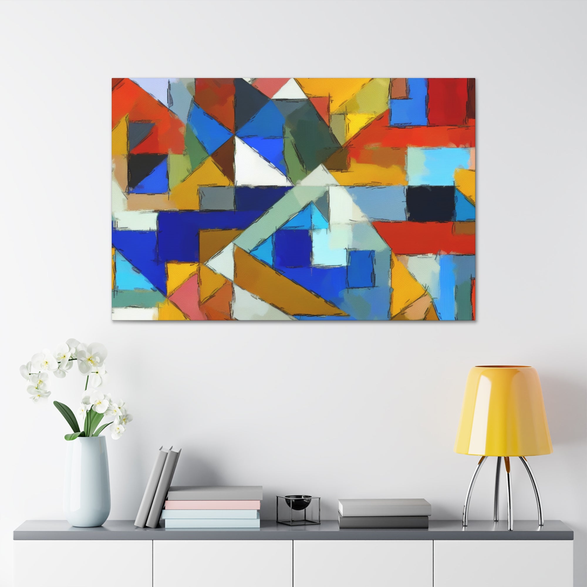 Geometric Pulse and Color | Canvas