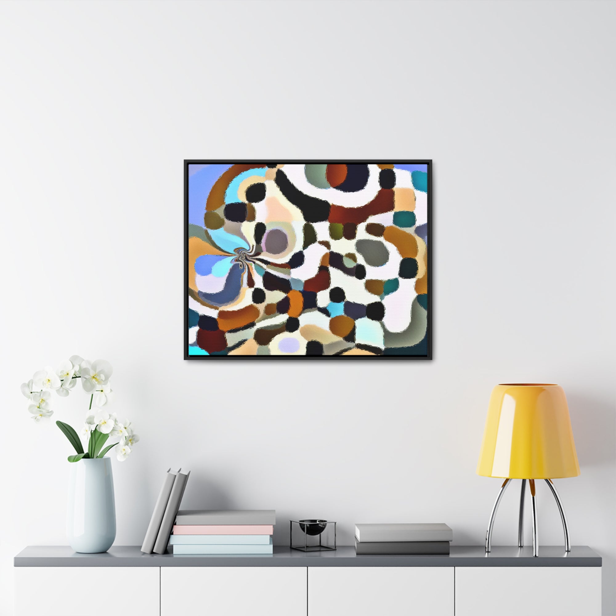 Whispers of Vibrant Dreams | Framed Canvas