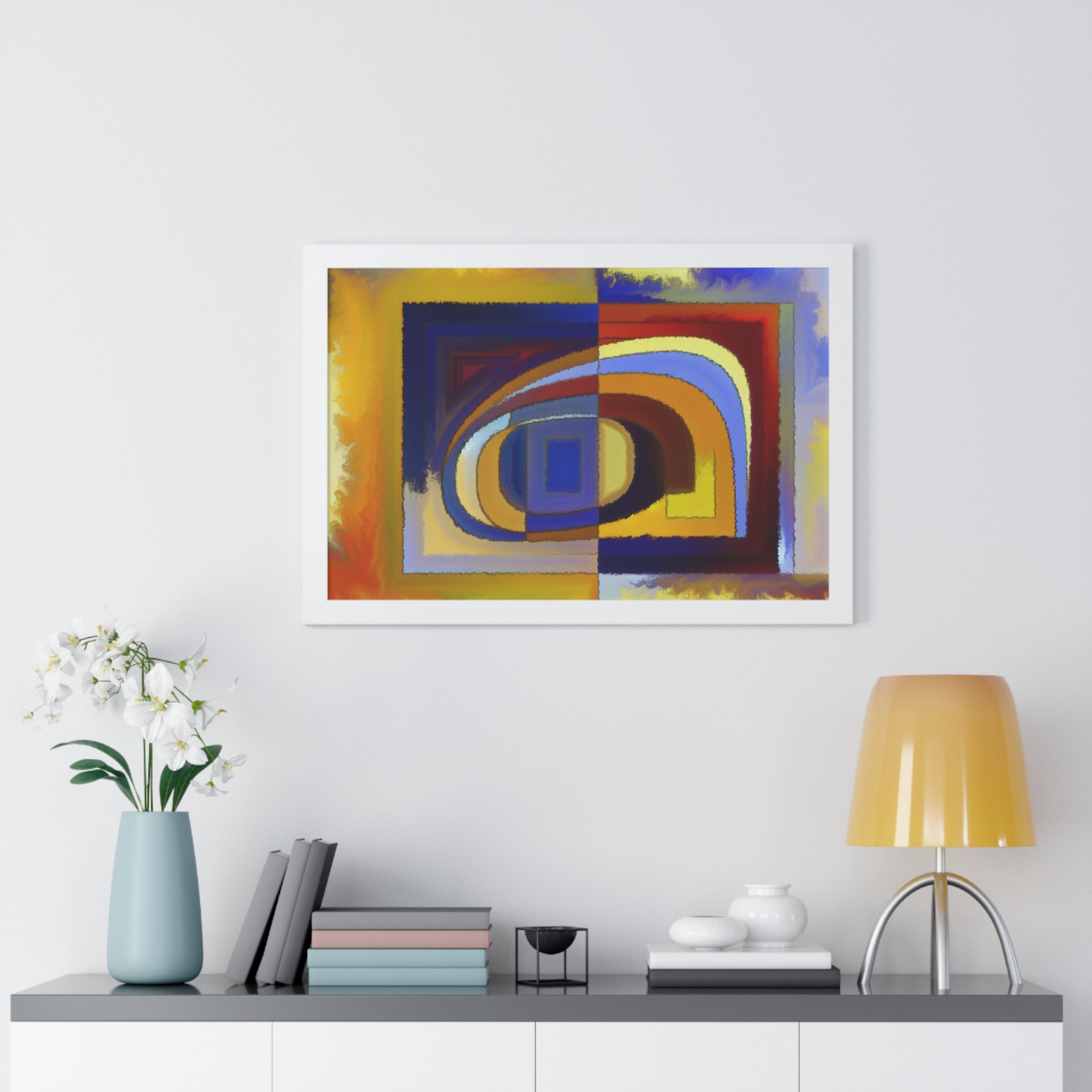 Chromatic Whispers and Dreams | Framed Print