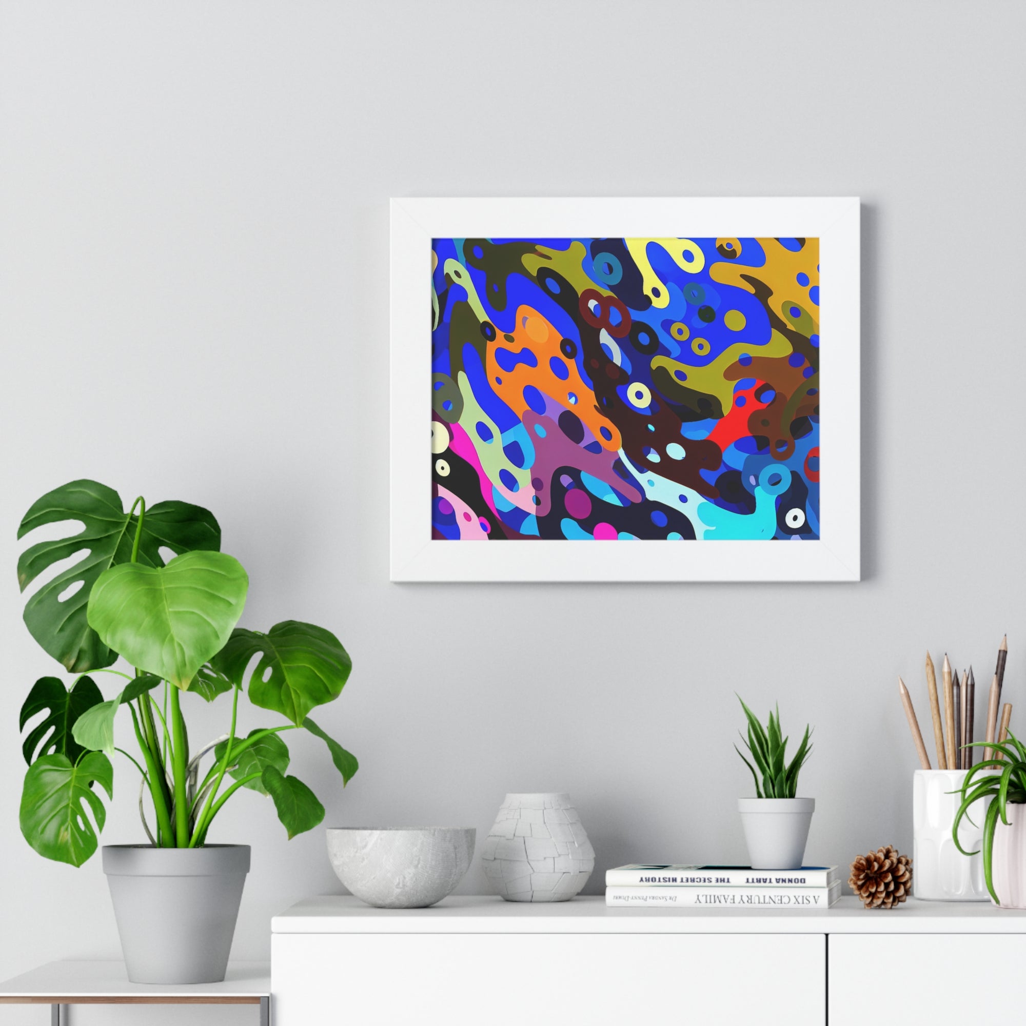 Anime Symphony in Color | Framed Print