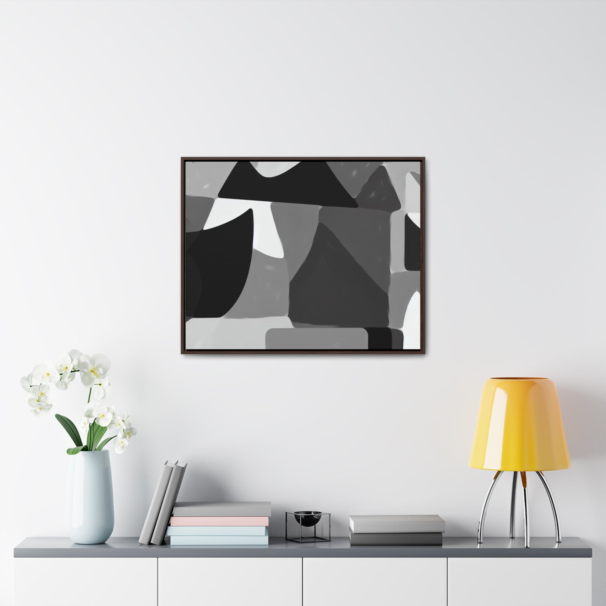 Shadows and Silhouettes | Framed Canvas