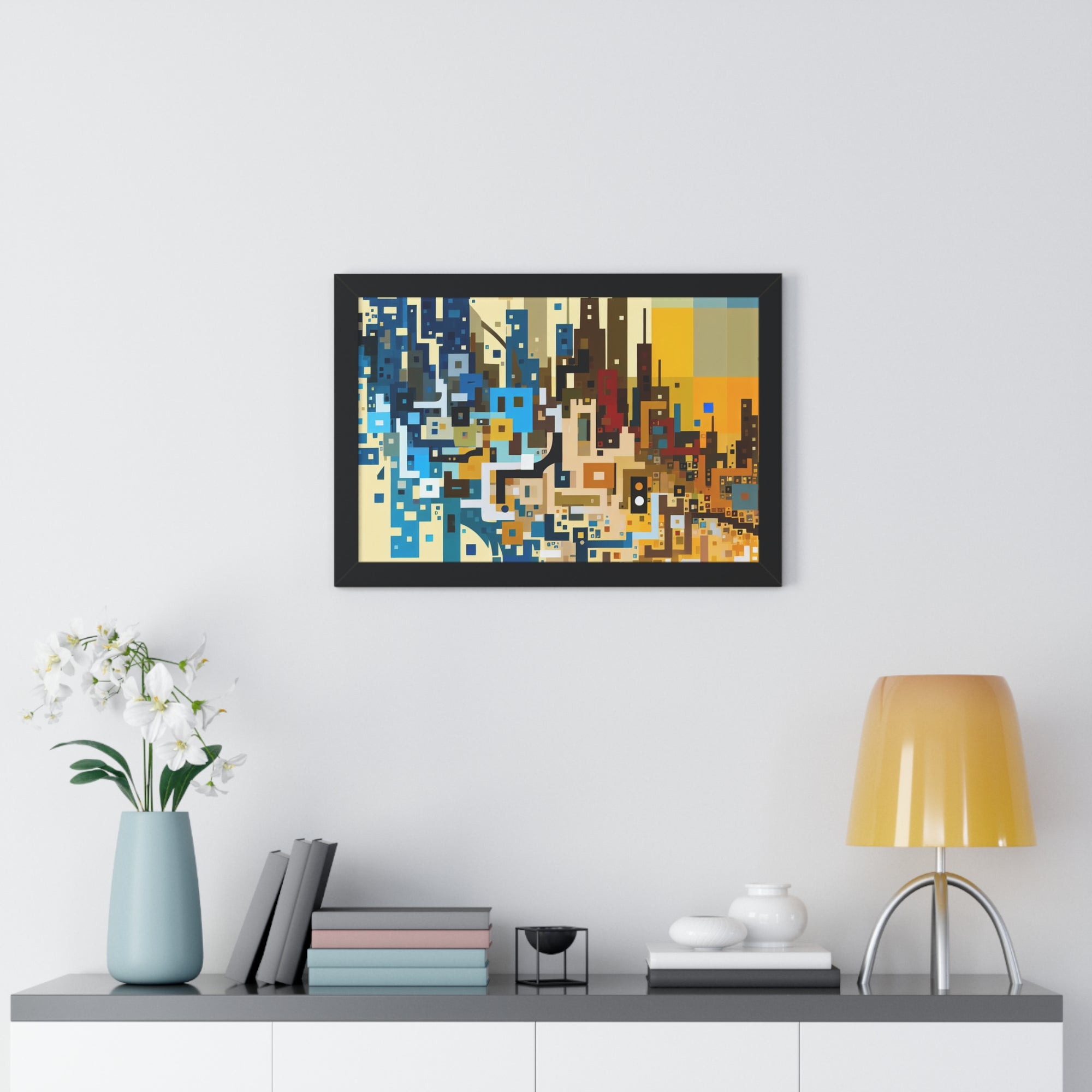 Metro Mirage | Framed Print