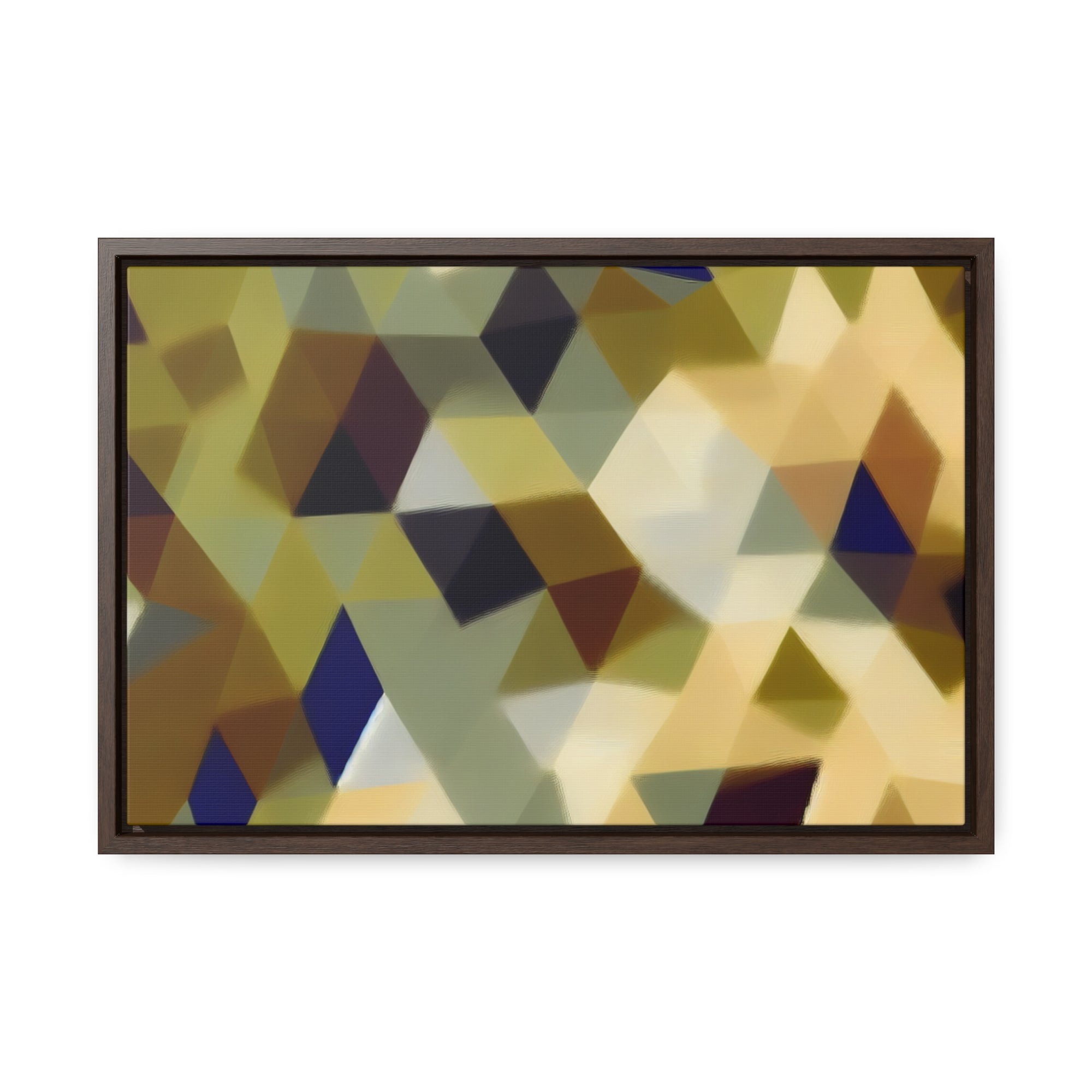 Retro Reflections and Whispers | Framed Canvas