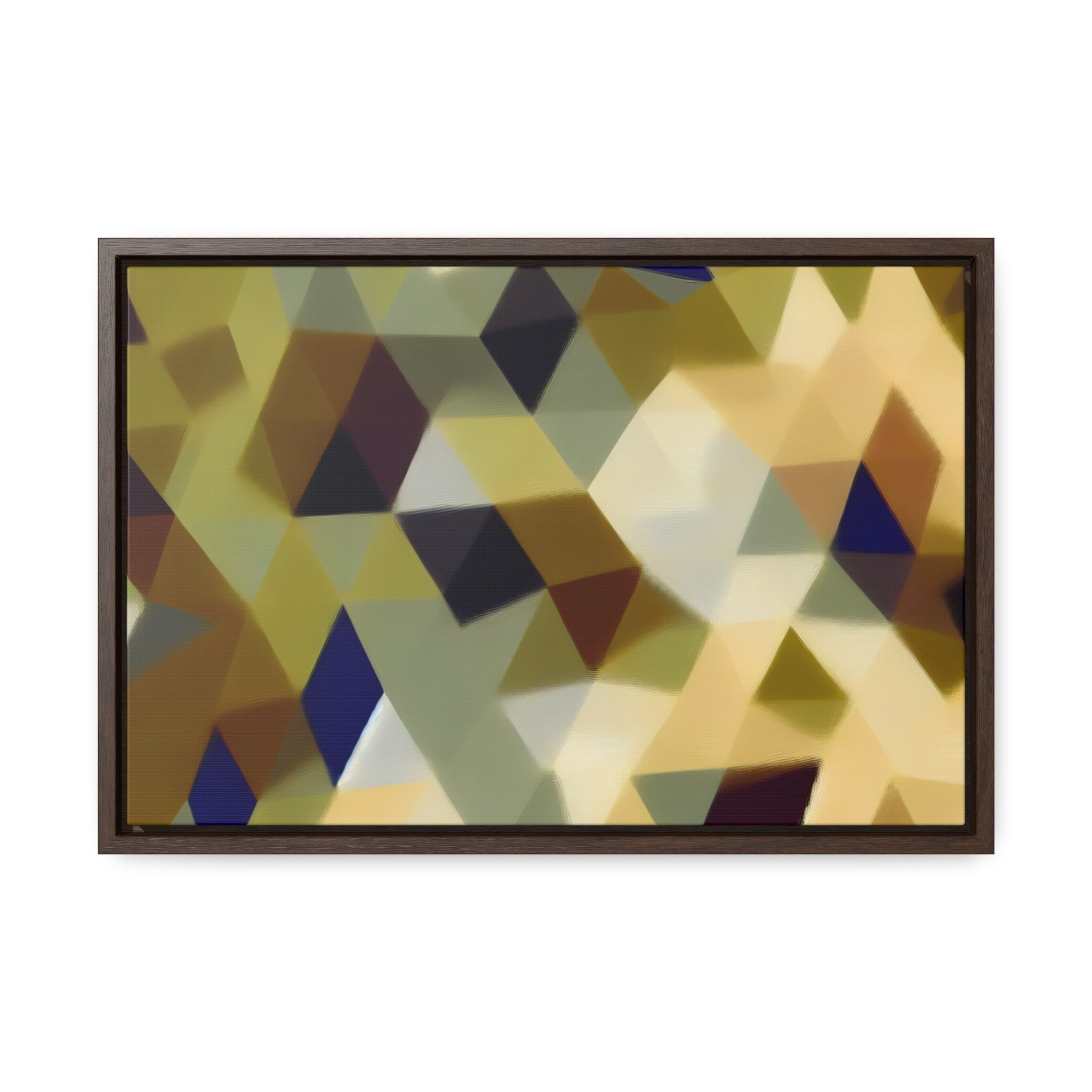 Retro Reflections and Whispers | Framed Canvas