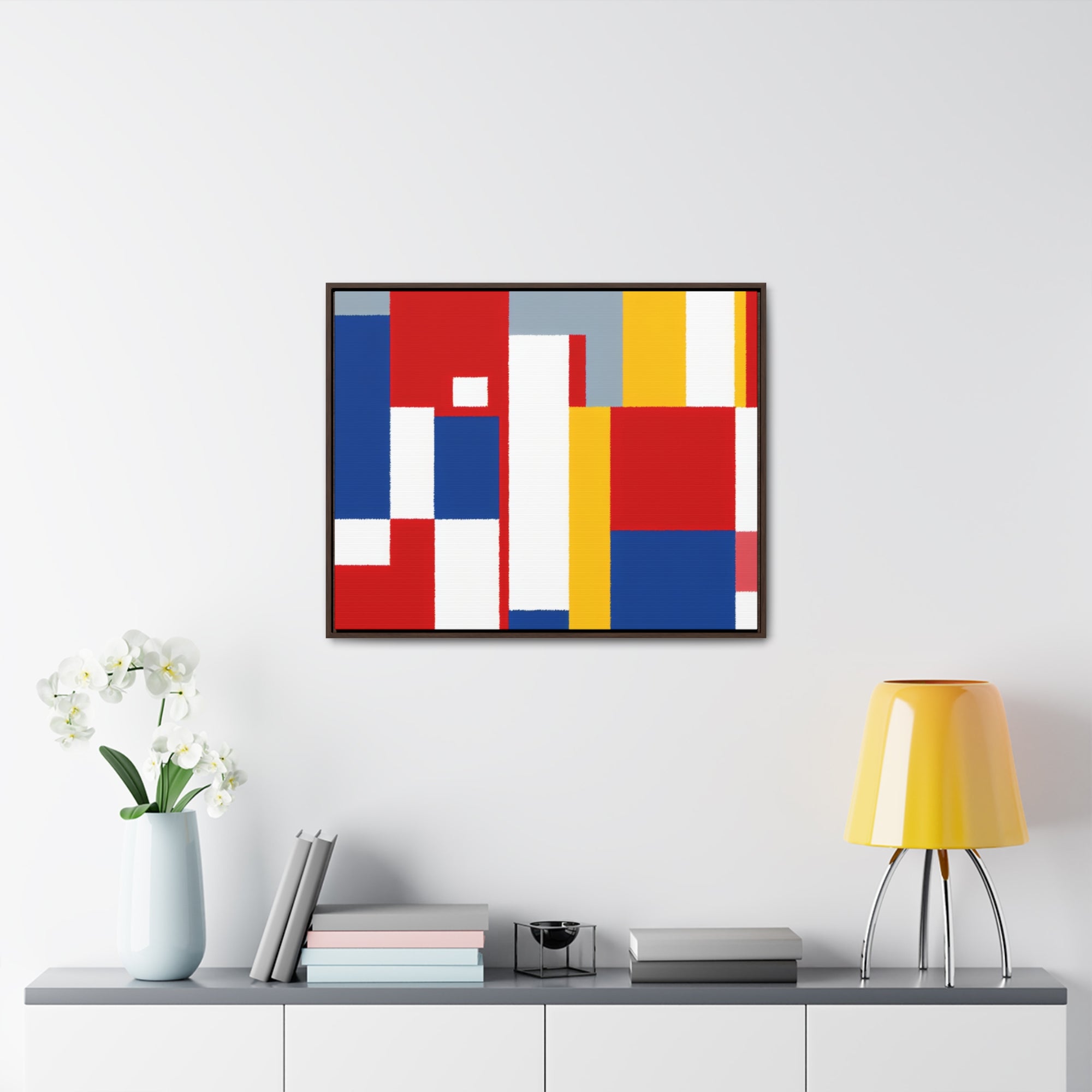 Dynamic Harmony Unveiled | Framed Canvas