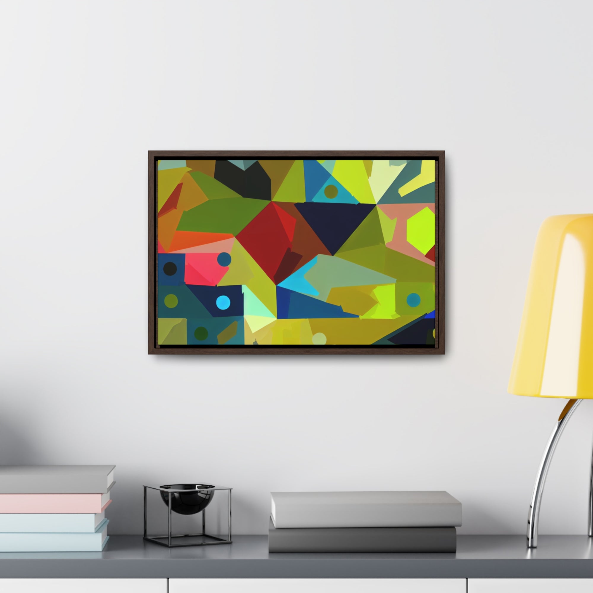 Kaleidoscope of Dimensions | Framed Canvas