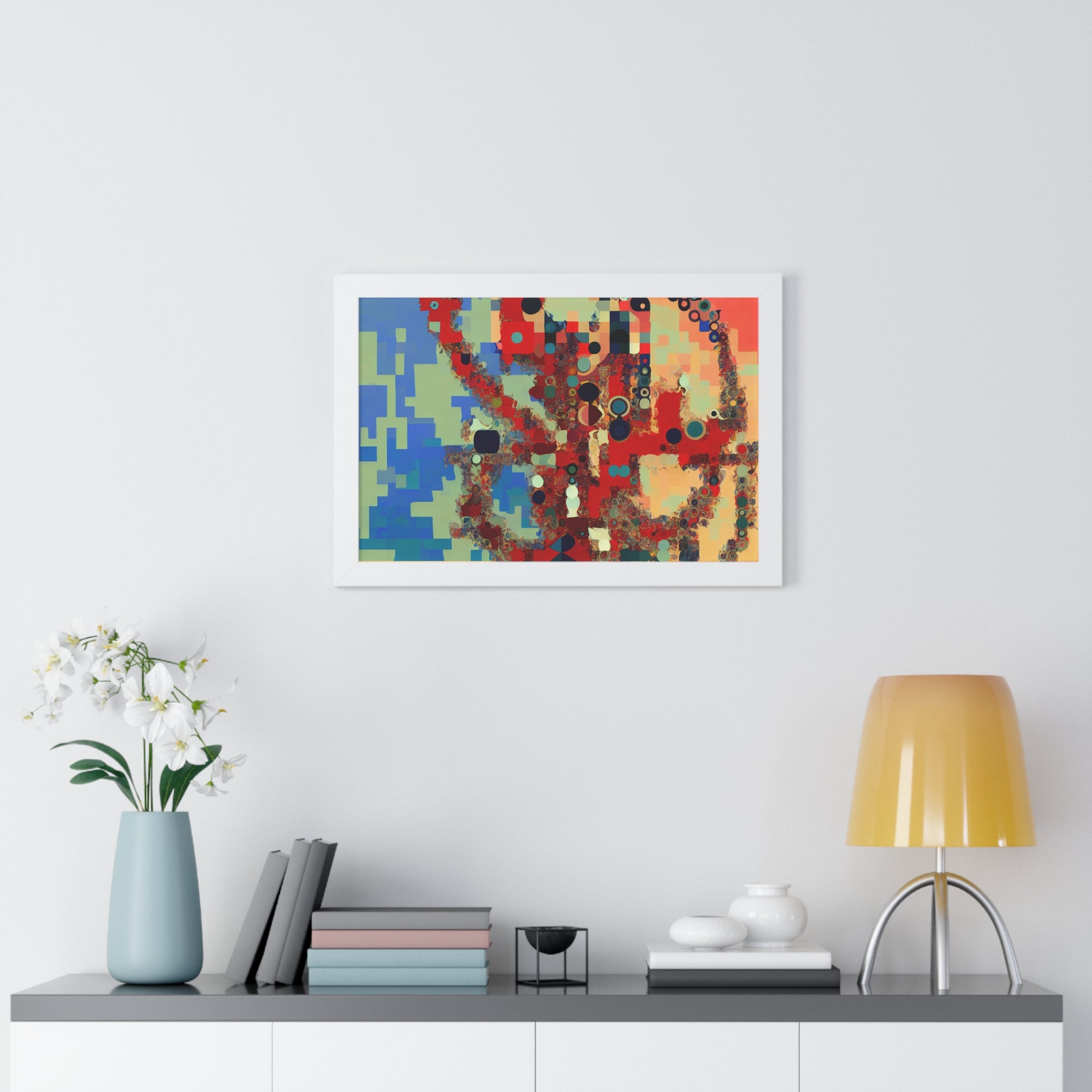 Whirls of Freedom | Framed Print