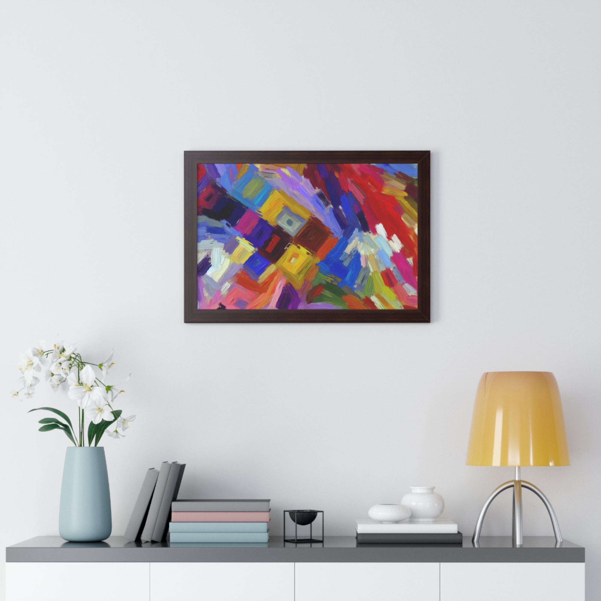 Chromatic Serenade | Framed Print