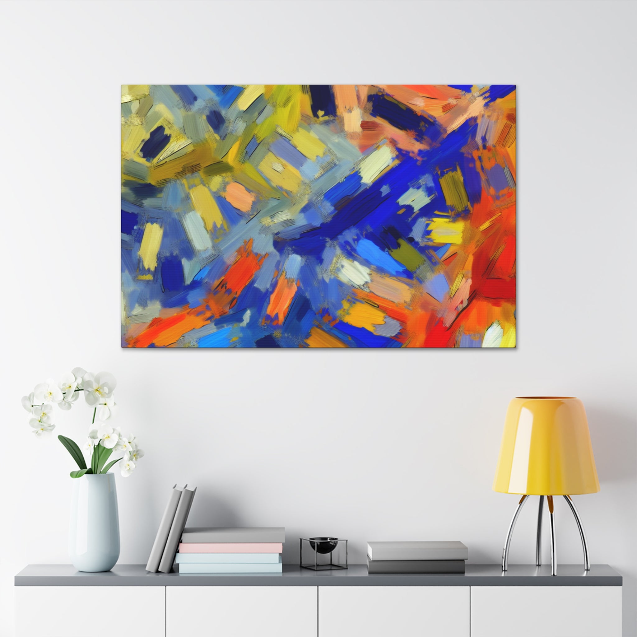 Chromatic Dance of Emotion | Canvas