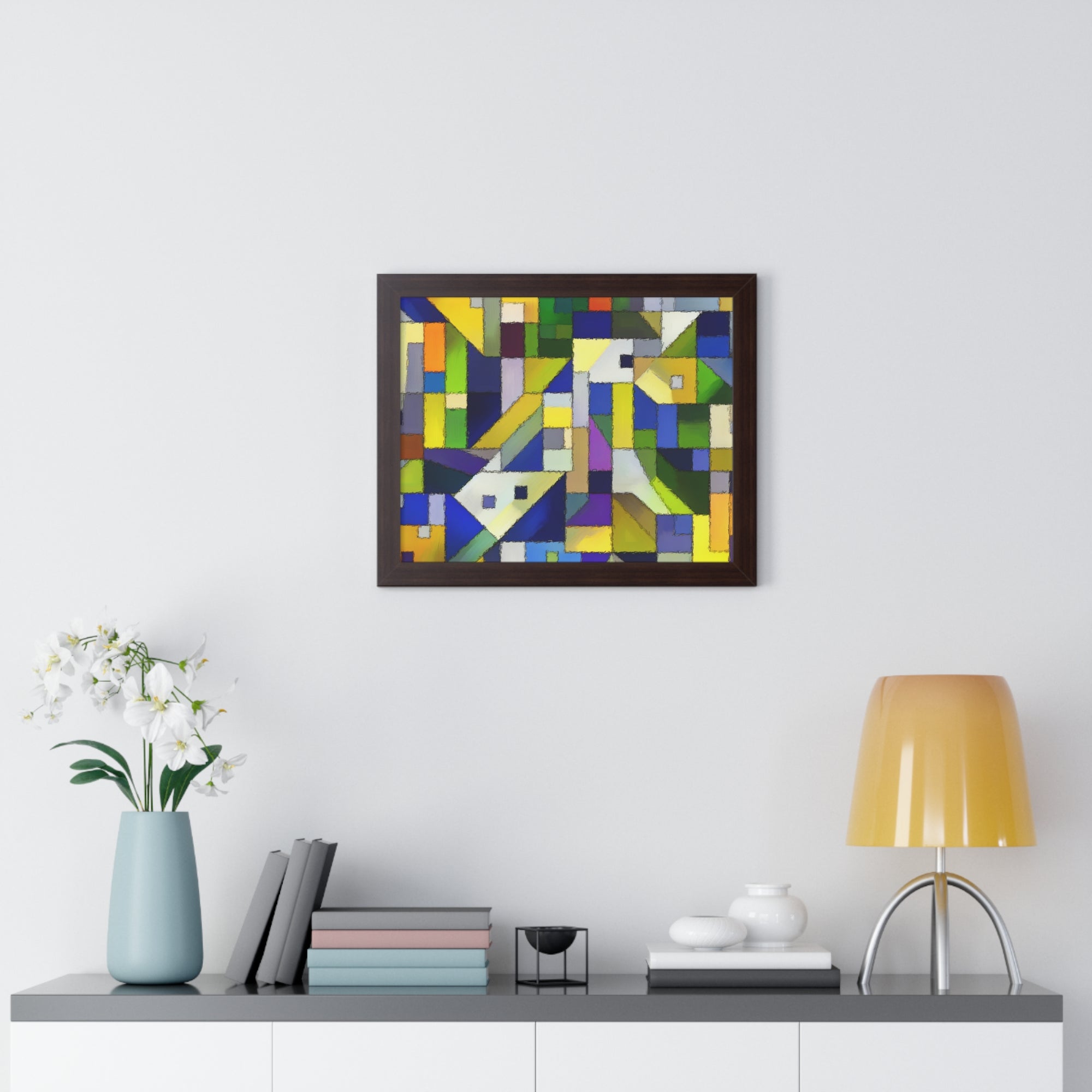 Fractured Harmony and Light | Framed Print