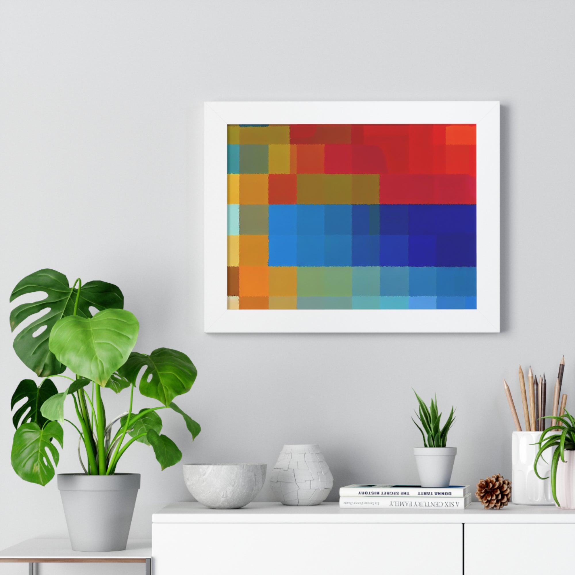 Rhythm of Color | Framed Print