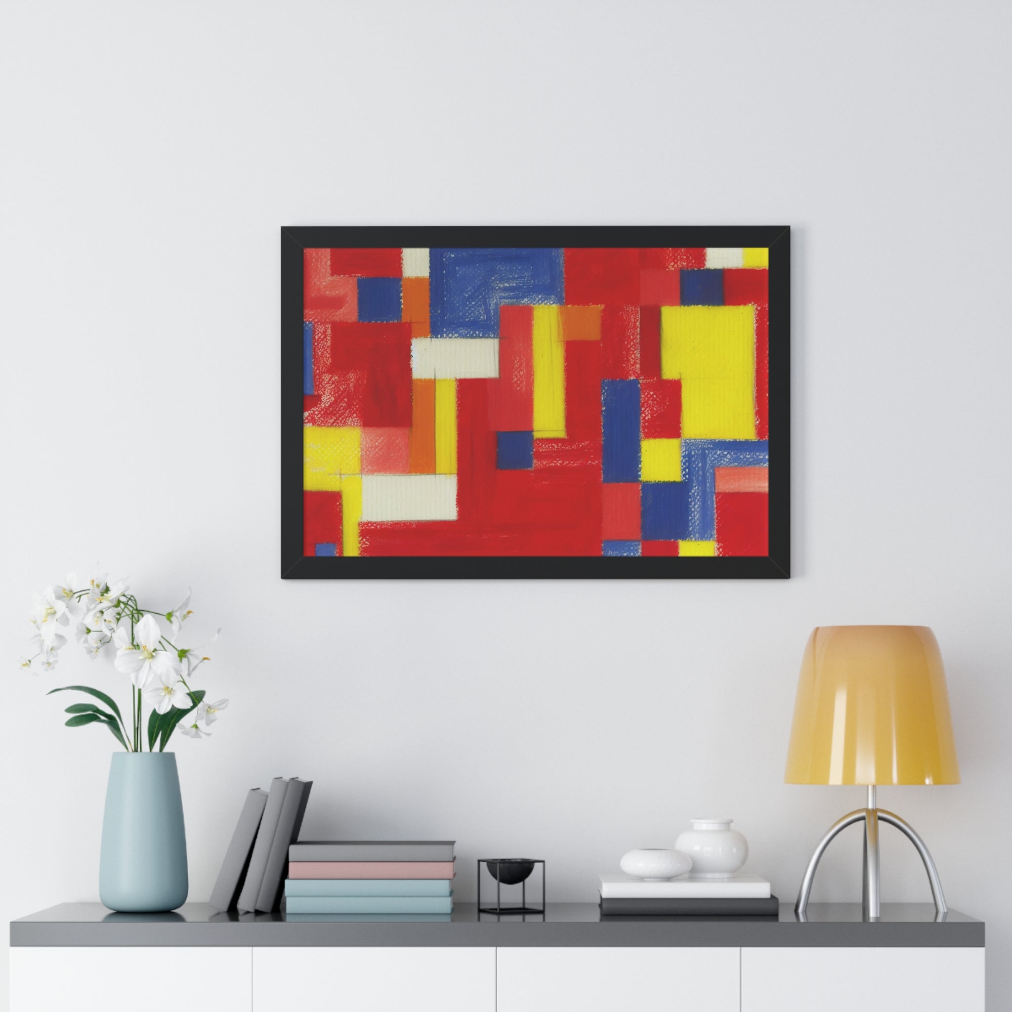 Vibrant Rhythmic Harmony | Framed Print