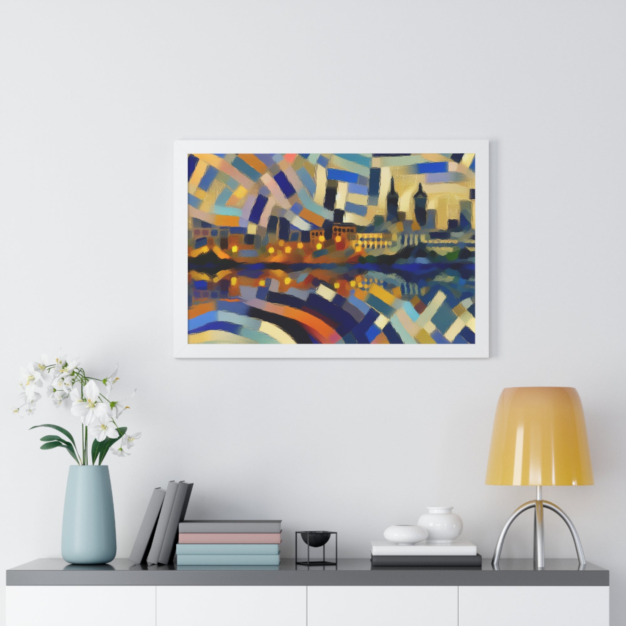 Urban Mirage and Flow | Framed Print