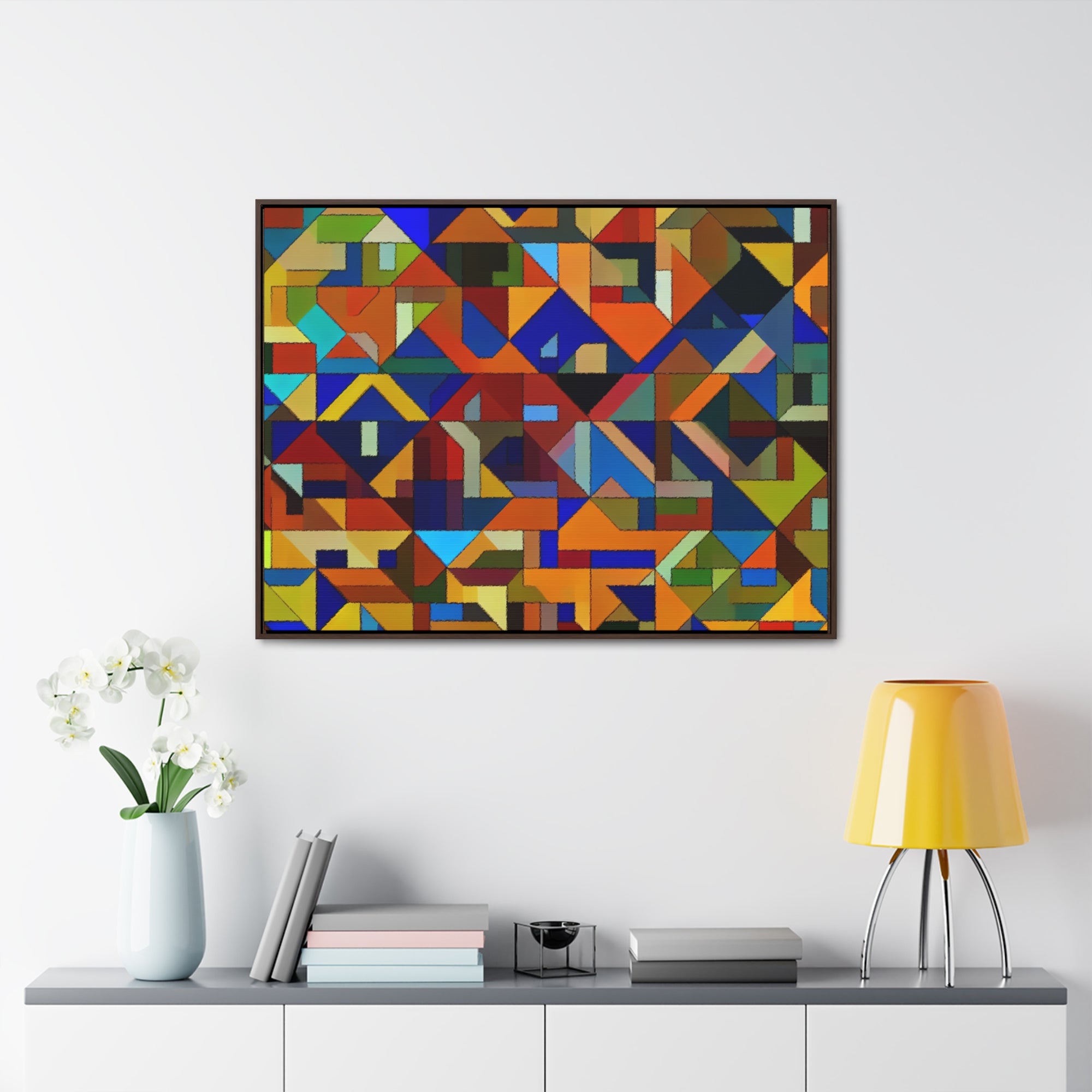 Kaleidoscope of Motion | Framed Canvas