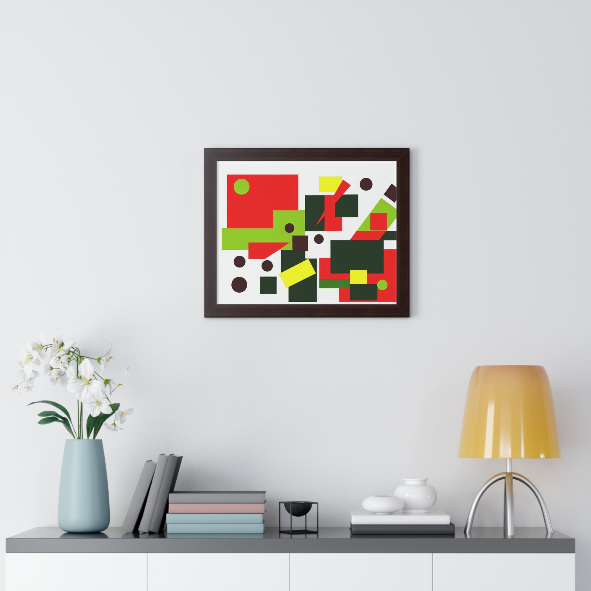 Chromatic Chaos and Order | Framed Print