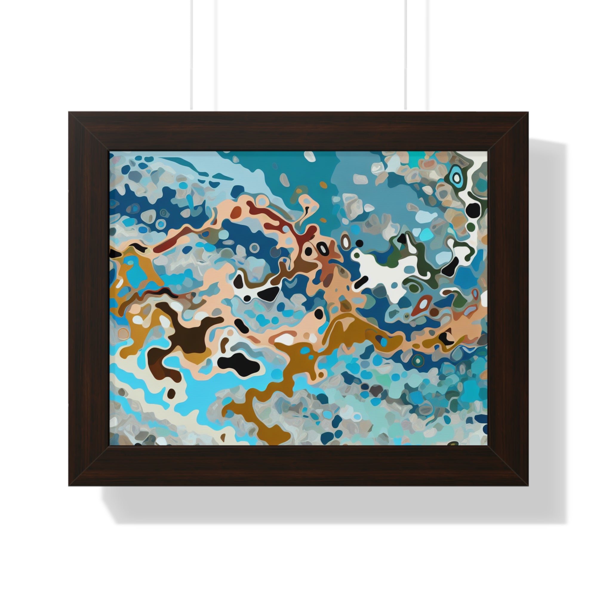 Tidal Whispers and Sands | Framed Print