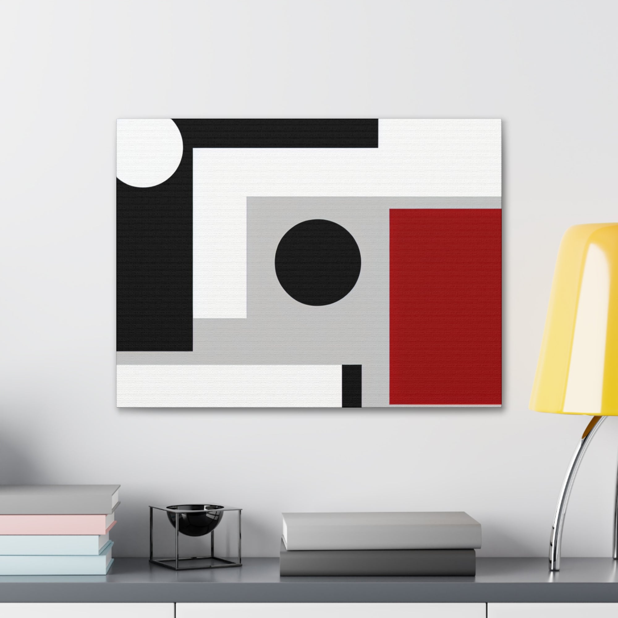 Geometric Reverie and Contrast | Canvas