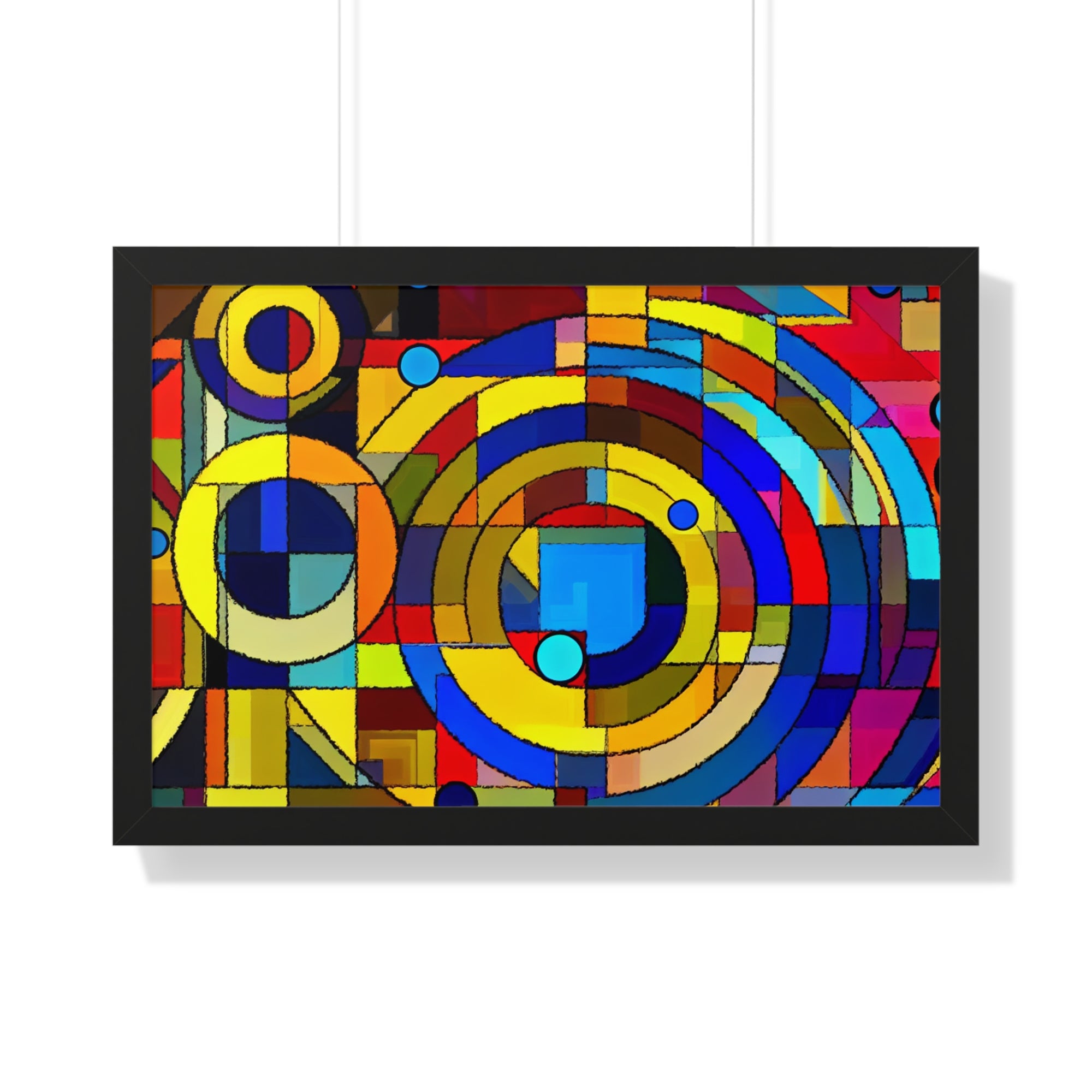 Dynamic Chaos and Harmony | Framed Print