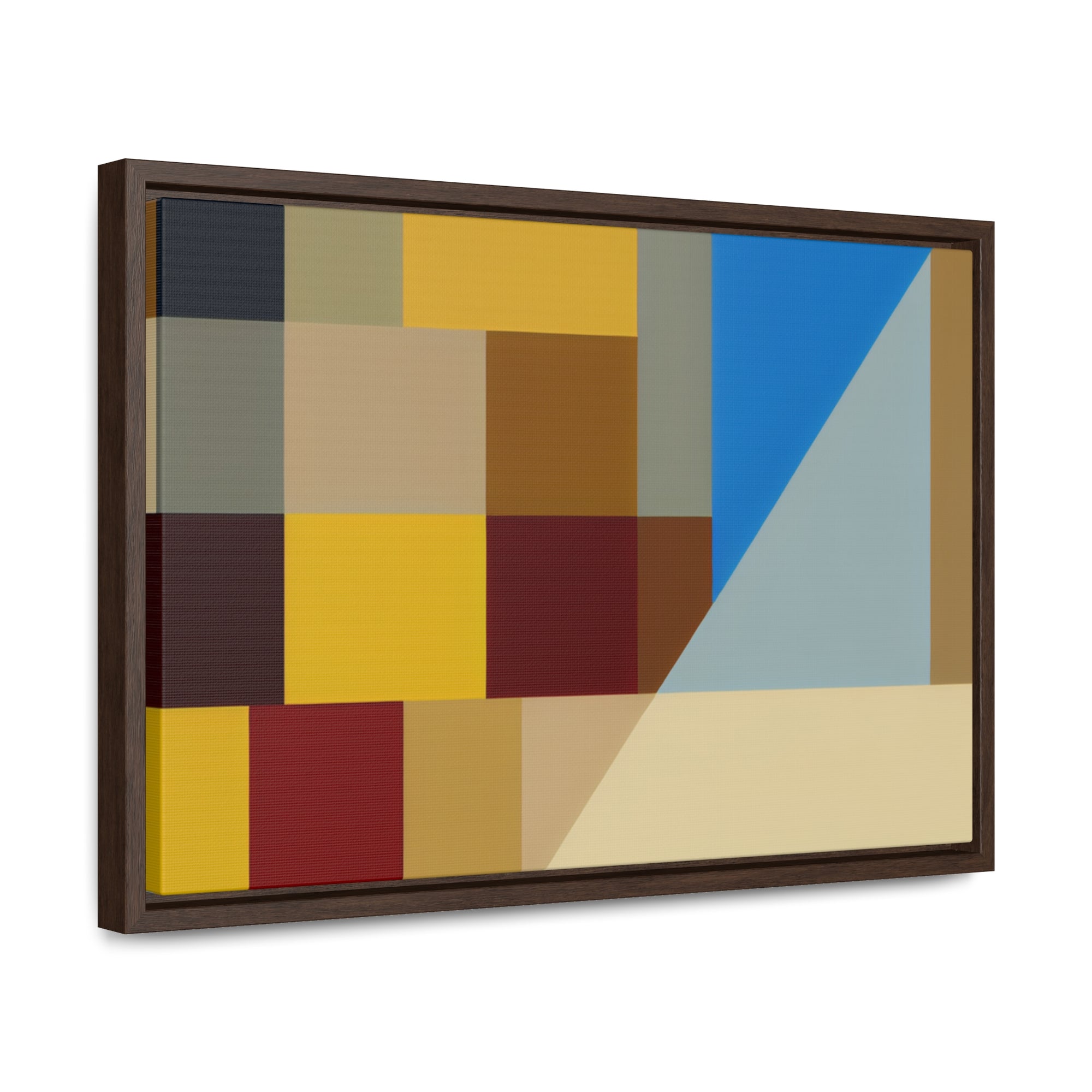 Colorful Geometric Symphony | Framed Canvas