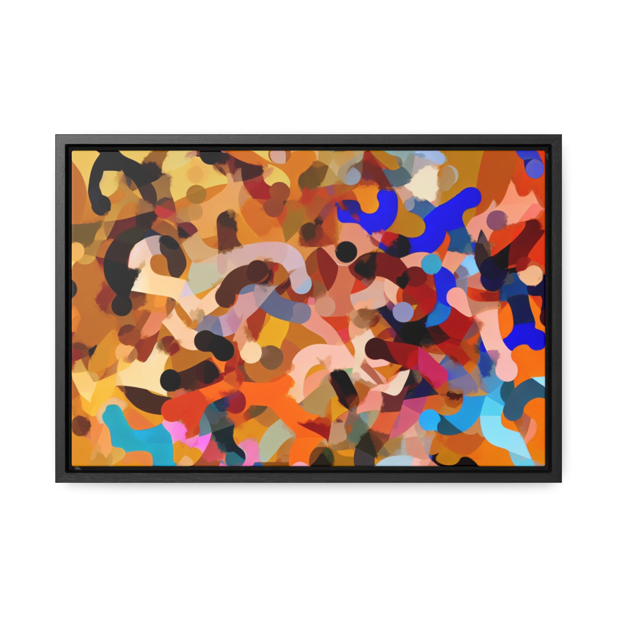 Wild Whispers and Colors | Framed Canvas