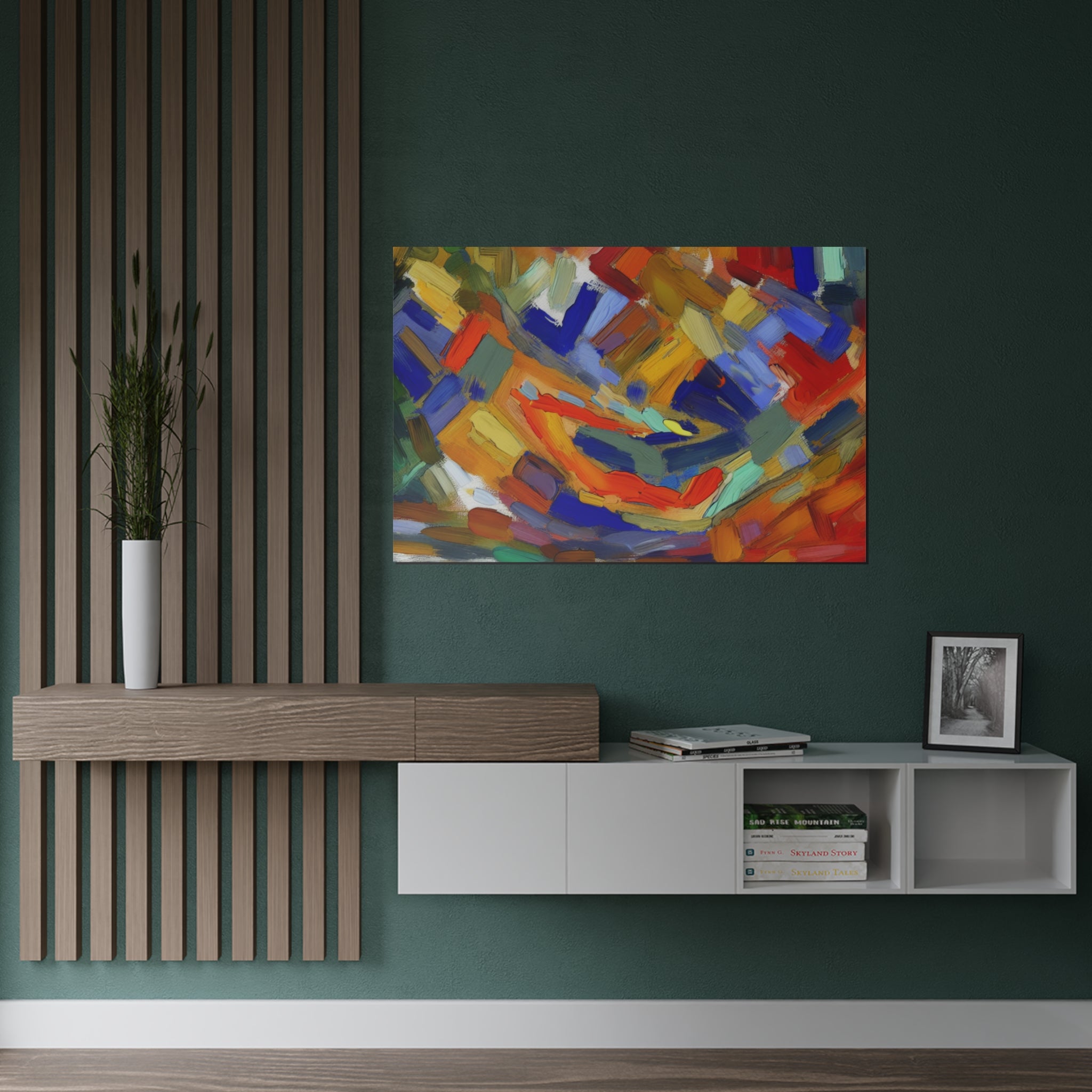 Kaleidoscopic Whirlwind | Satin Print