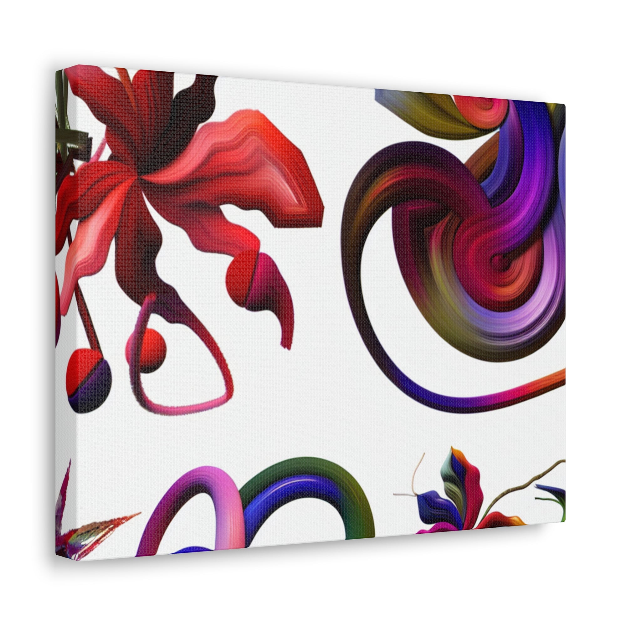 Botanical Whirl and Bloom | Canvas