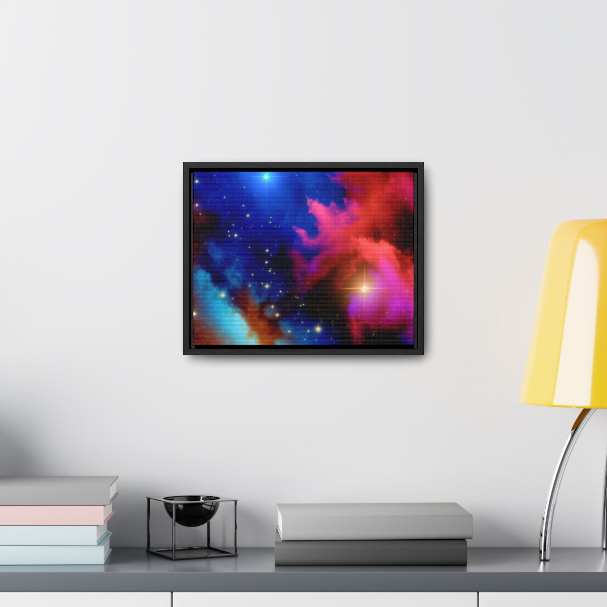 Celestial Whirl and Daze | Framed Canvas