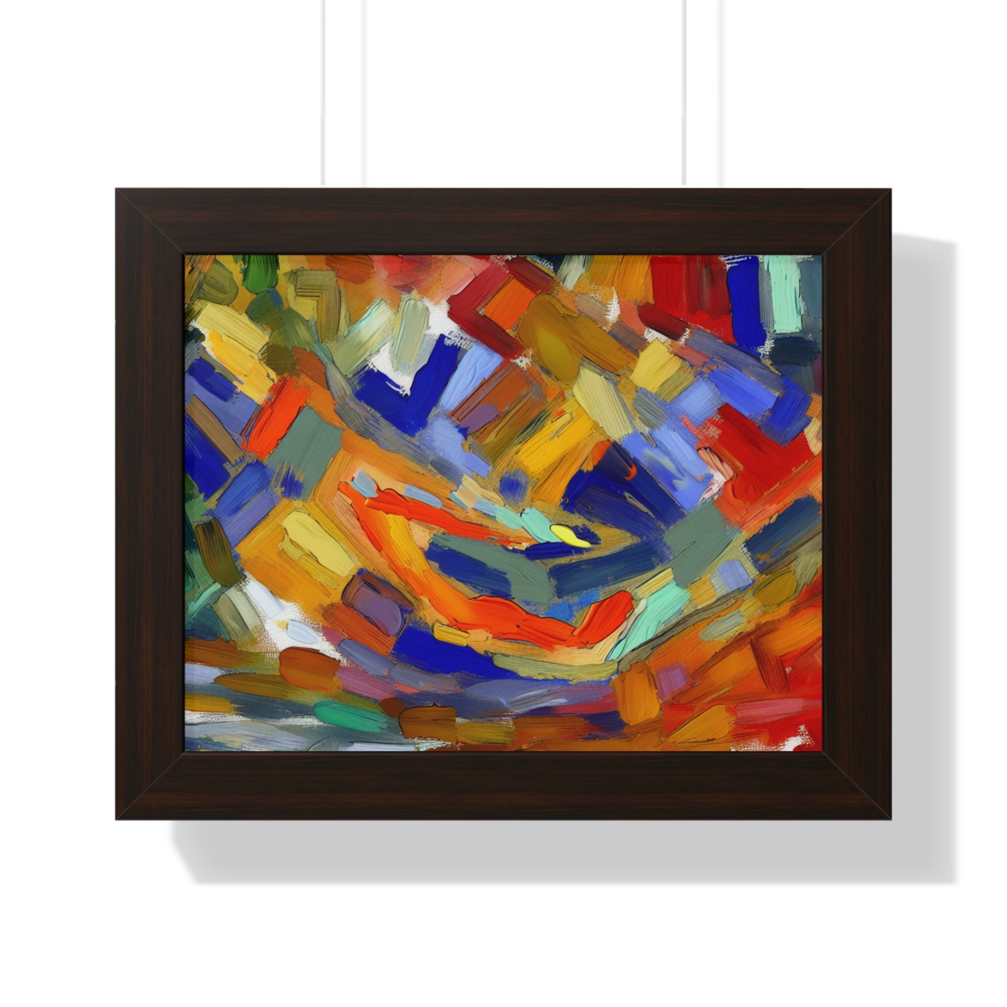 Kaleidoscopic Whirlwind | Framed Print