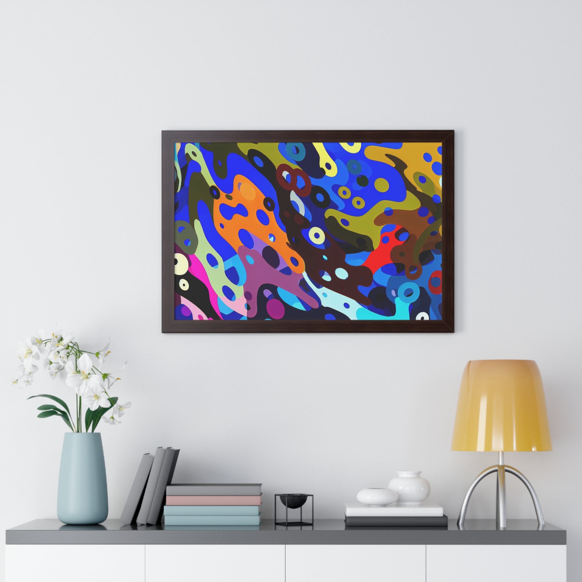 Anime Symphony in Color | Framed Print