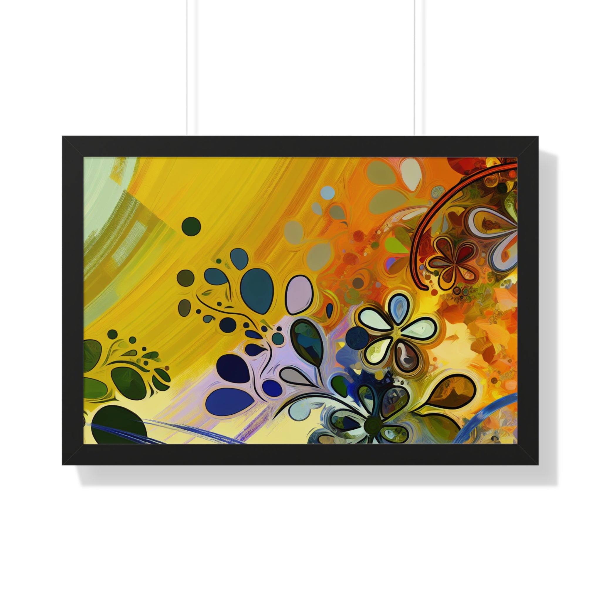 Whimsy in Bloom | Framed Print