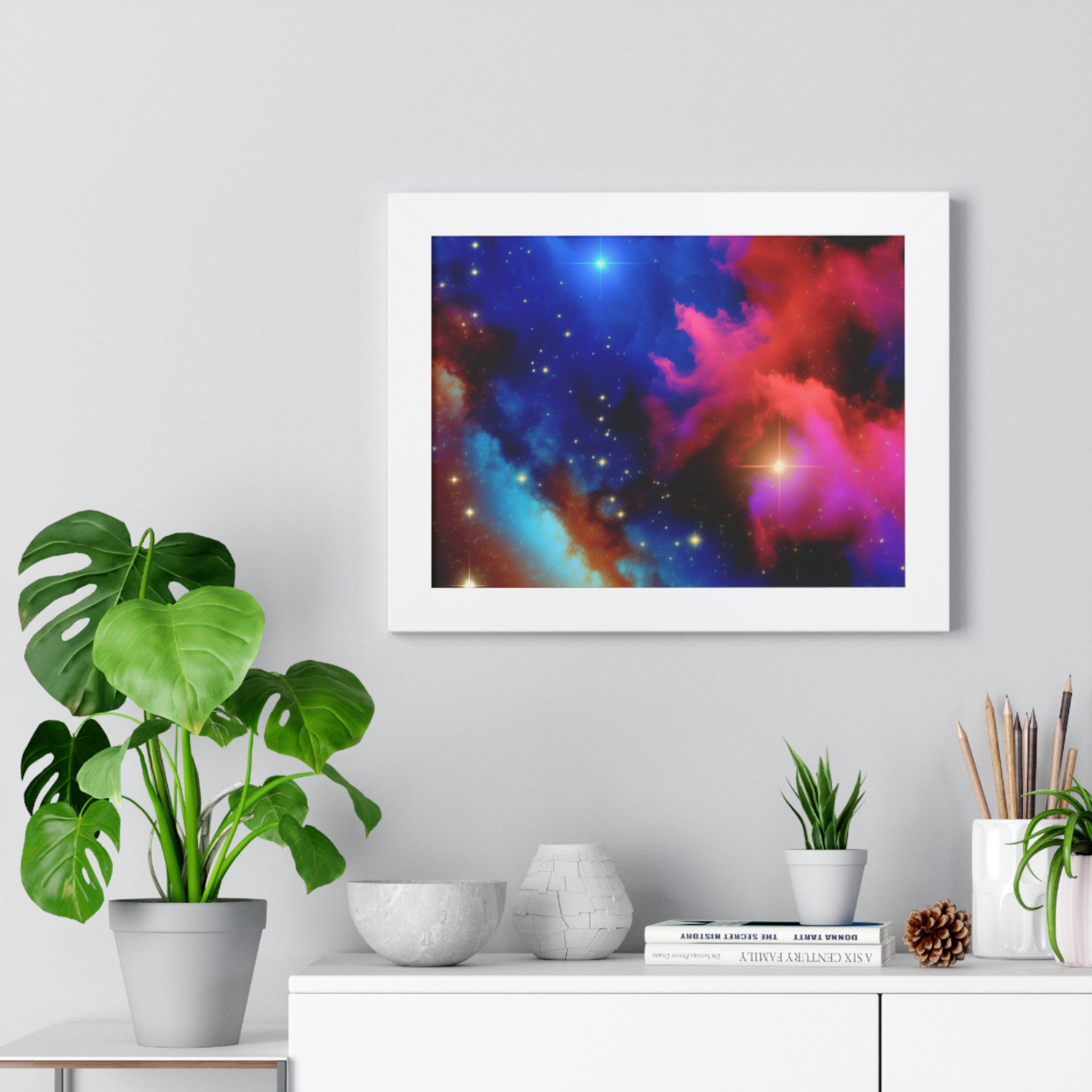 Celestial Whirl and Daze | Framed Print