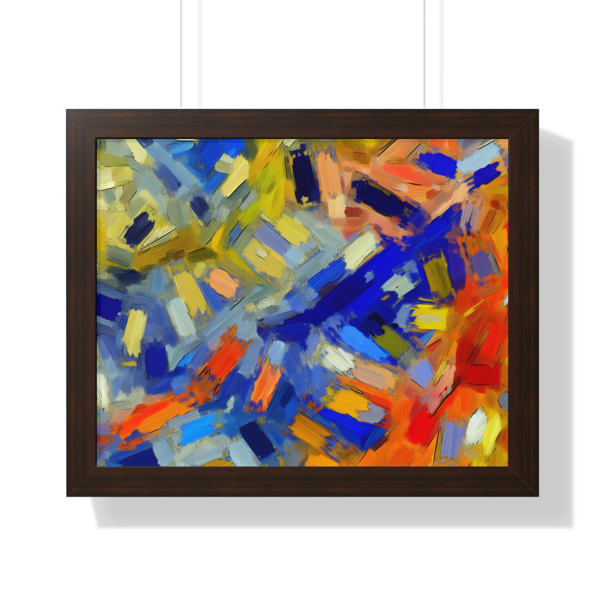 Chromatic Dance of Emotion | Framed Print