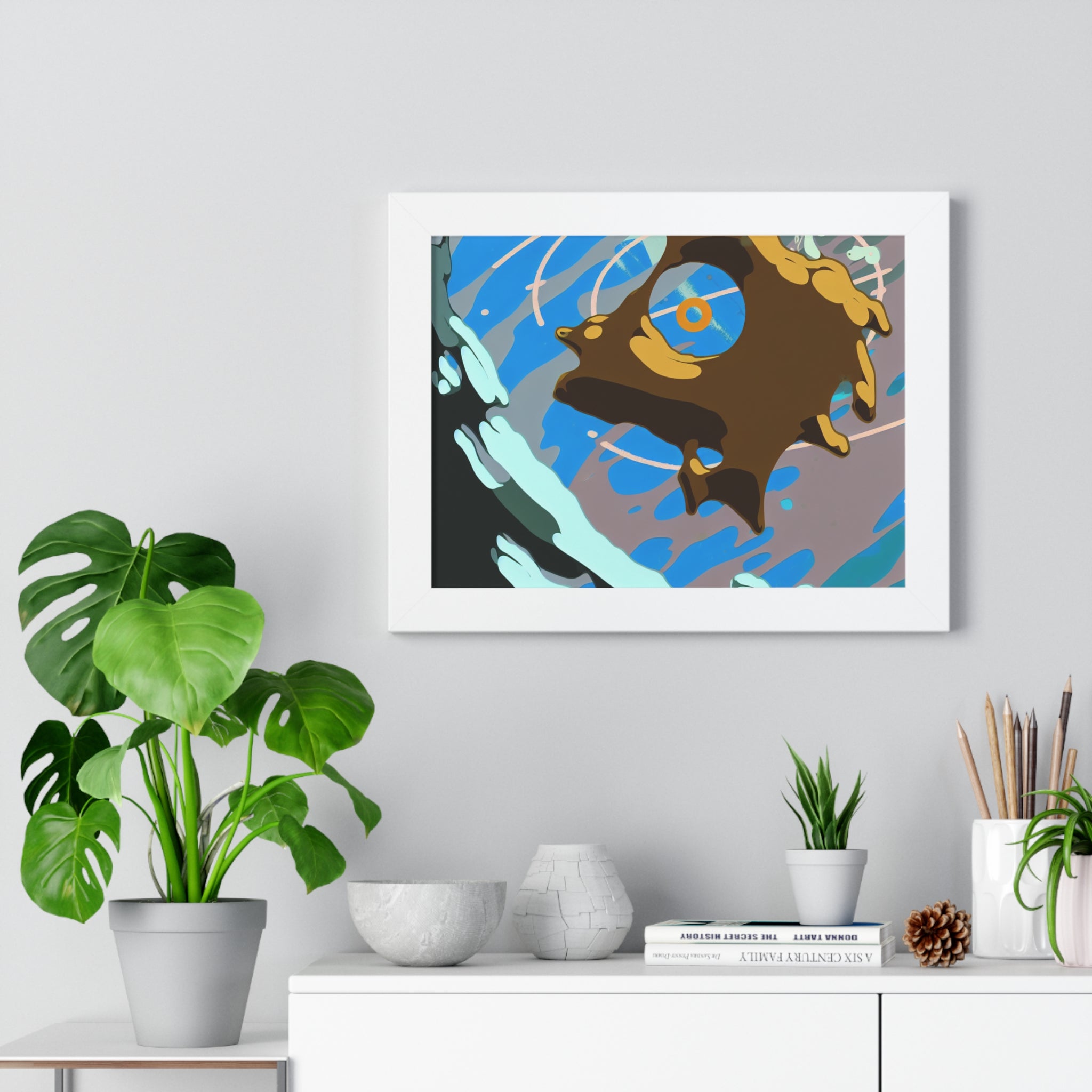 Ethereal Whirlwind Dreamscape | Framed Print